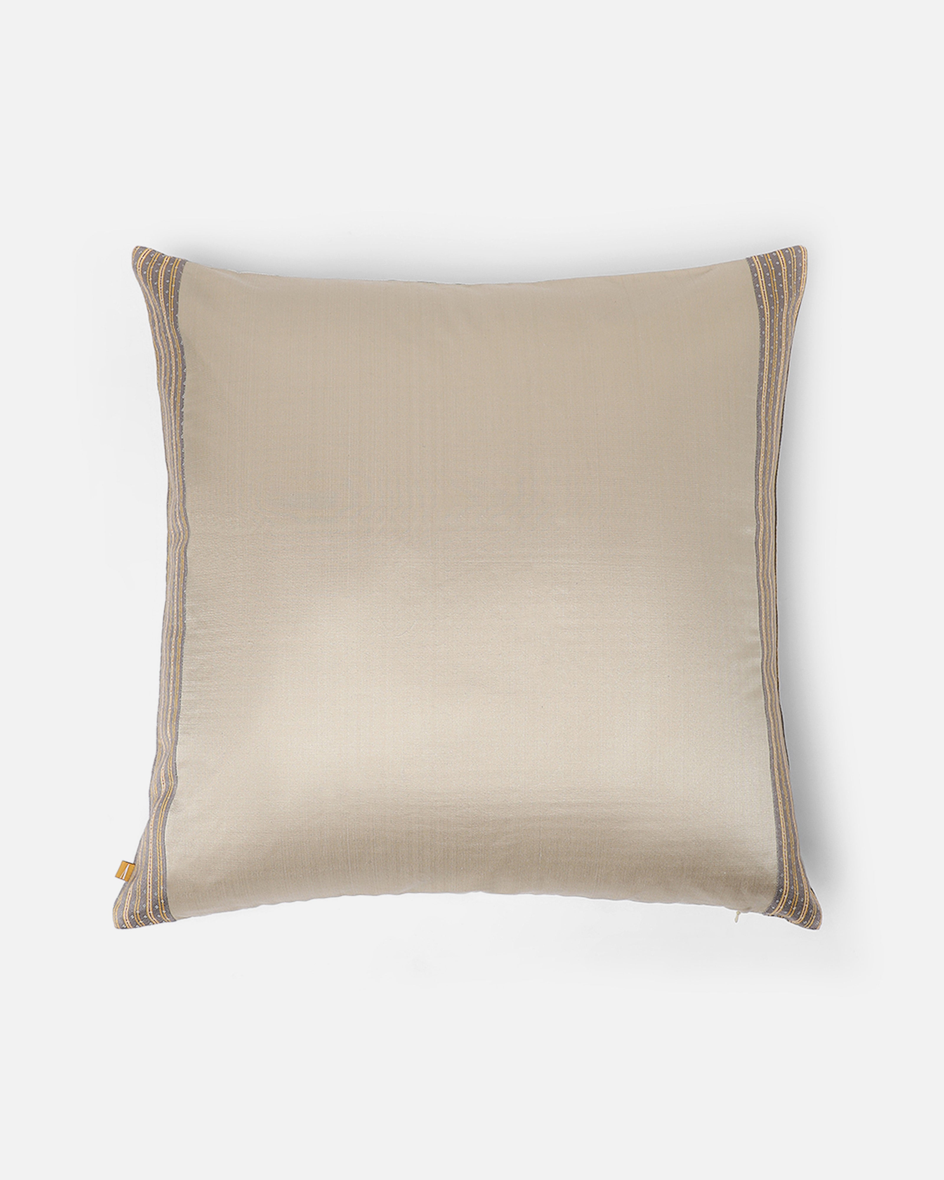 Vivia Pochampally Weft Ikat Cotton Silk Cushion Cover