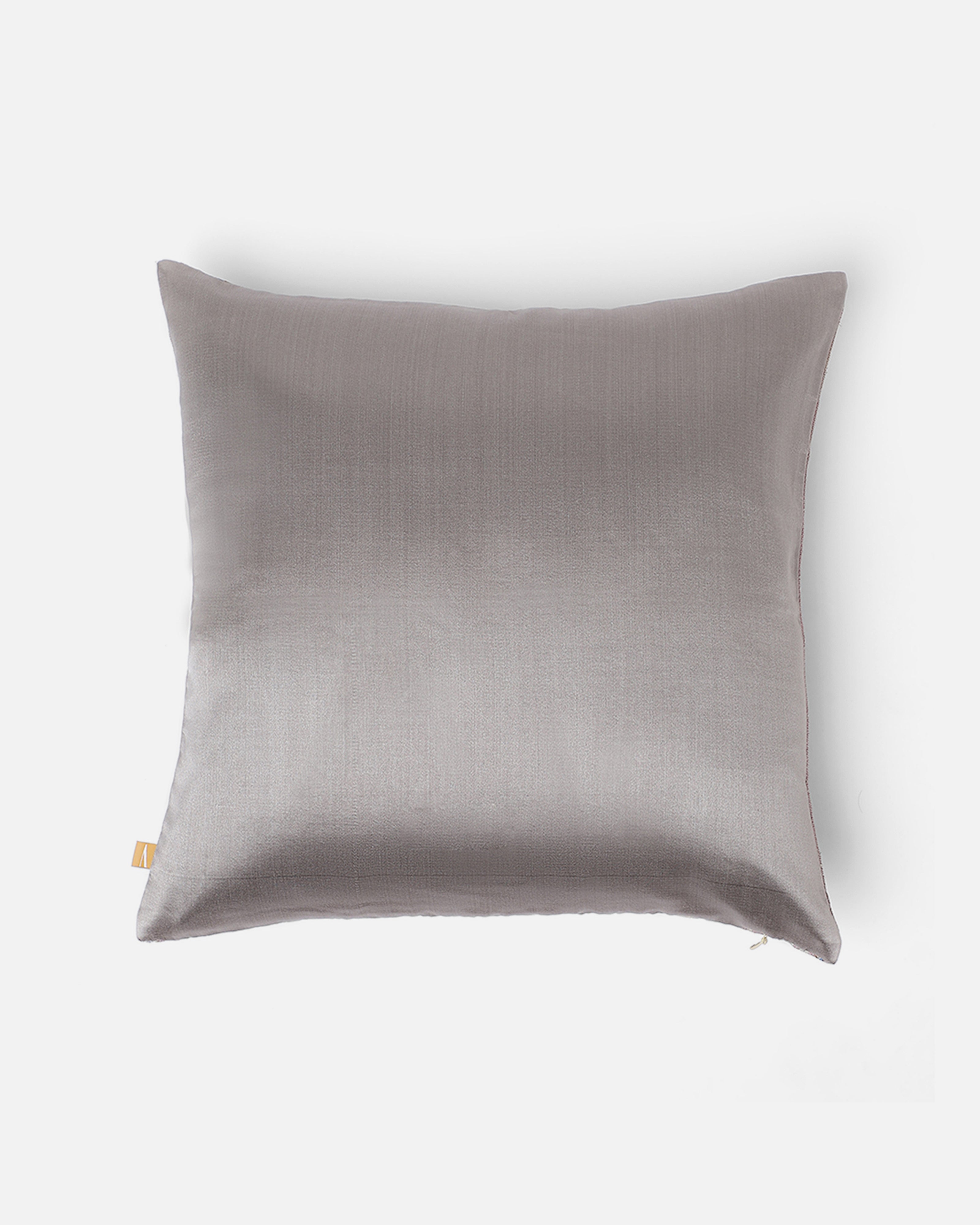 Milia-Rosanella Pochampally Weft Ikat Cotton Silk Cushion Cover