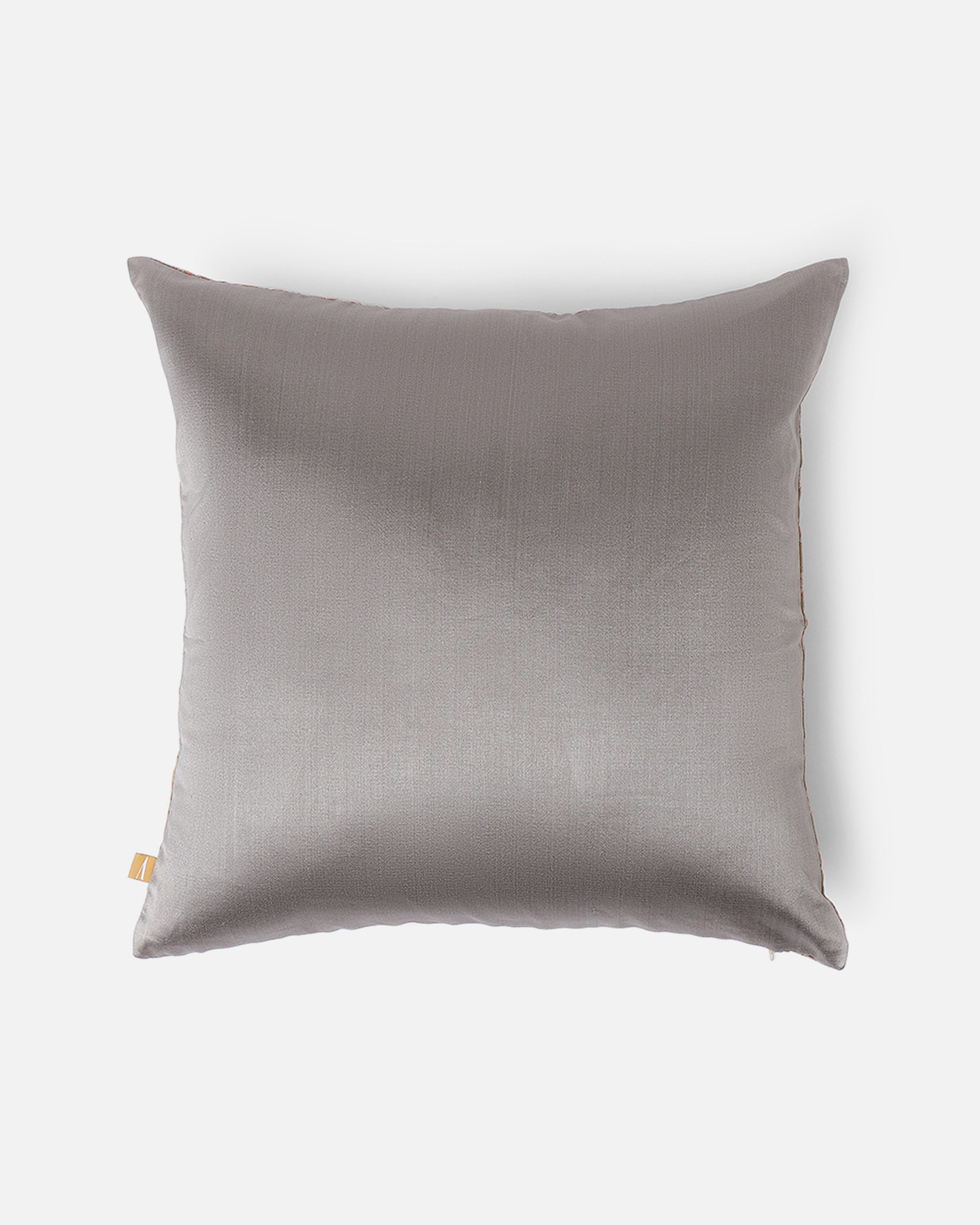 Ferrara Banarasi Tanchoi Silk Cushion Cover