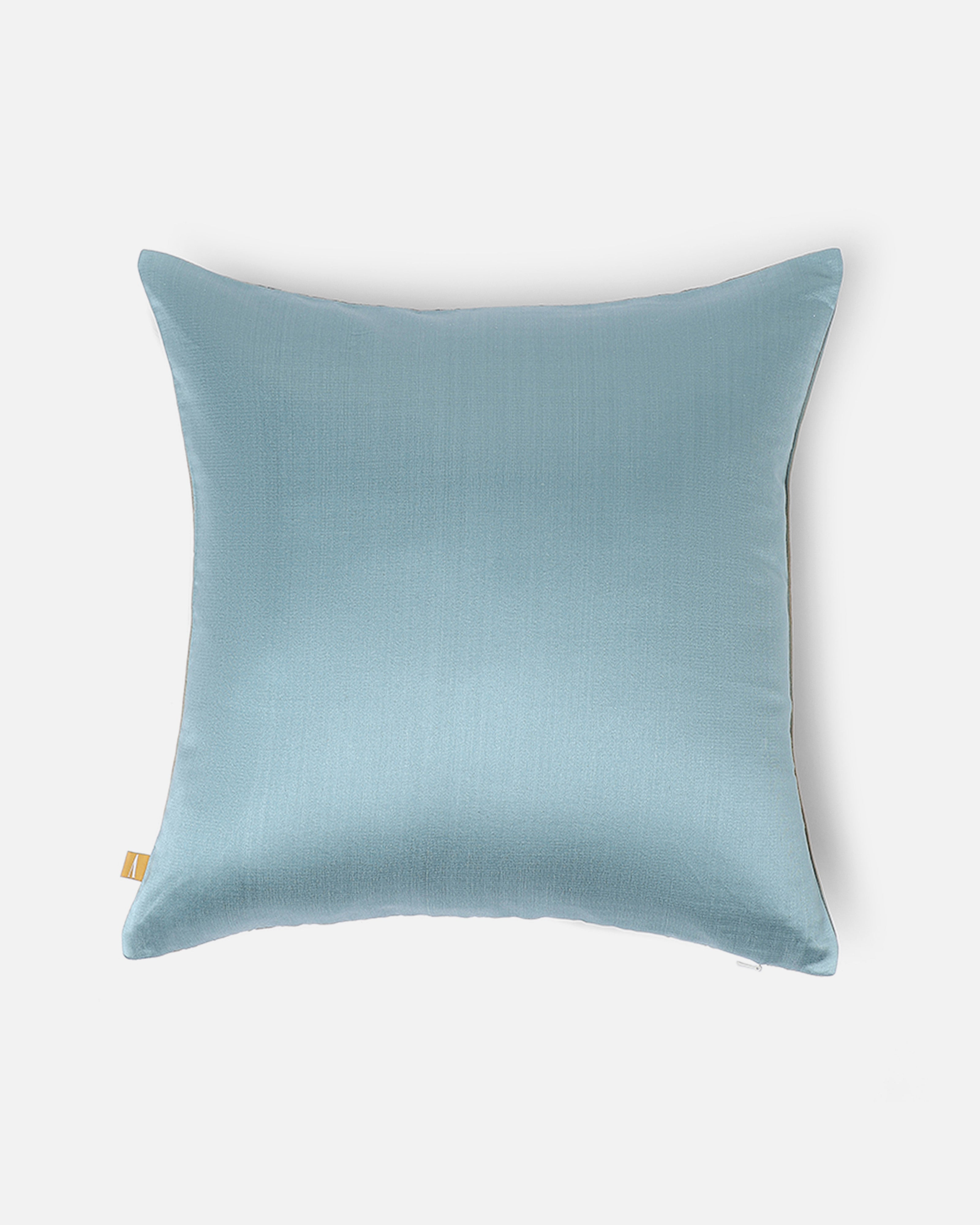 Ferrara Banarasi Tanchoi Silk Cushion Cover