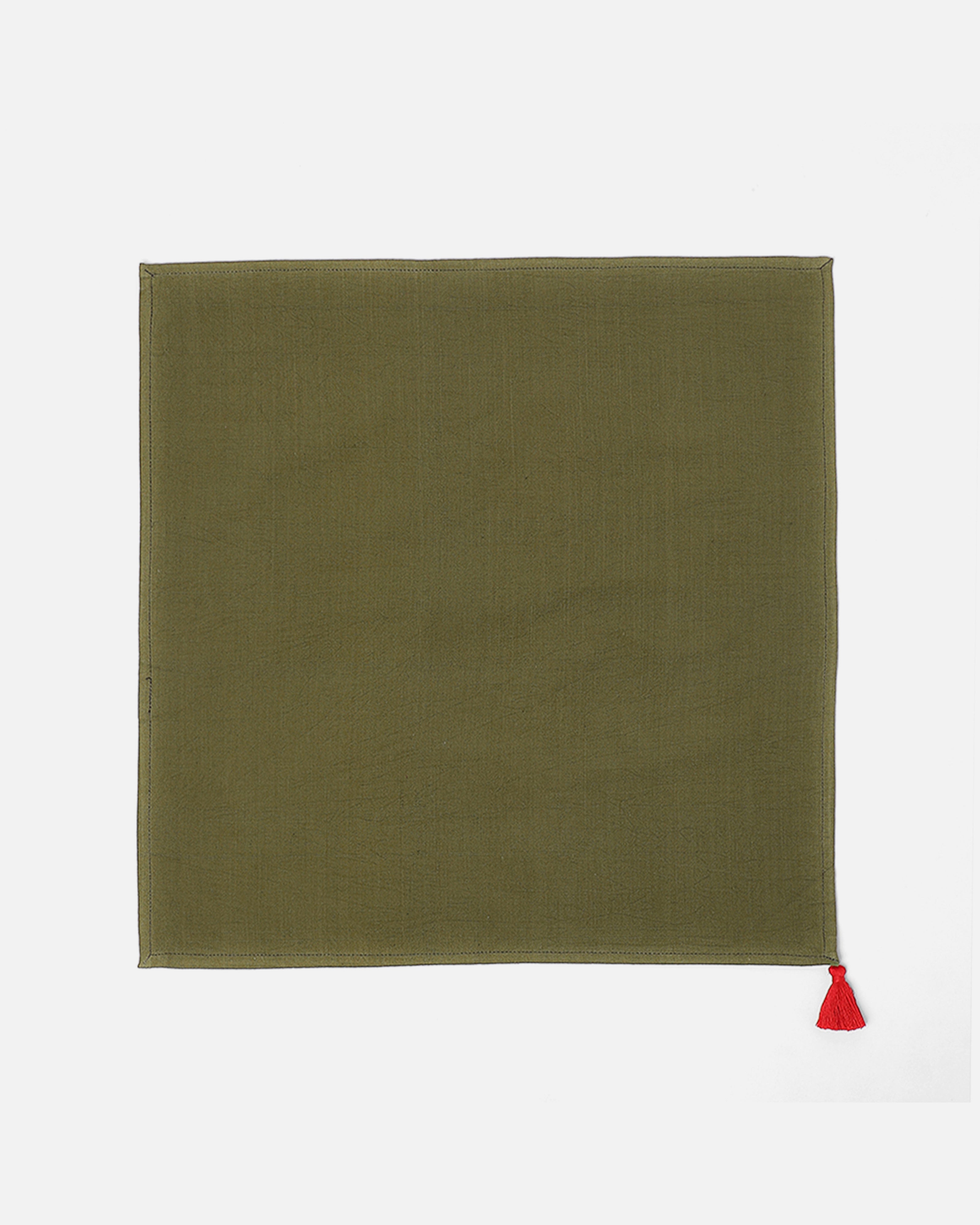 Circa Bhujodi Extra Weft Cotton Table Napkins | Set of 6