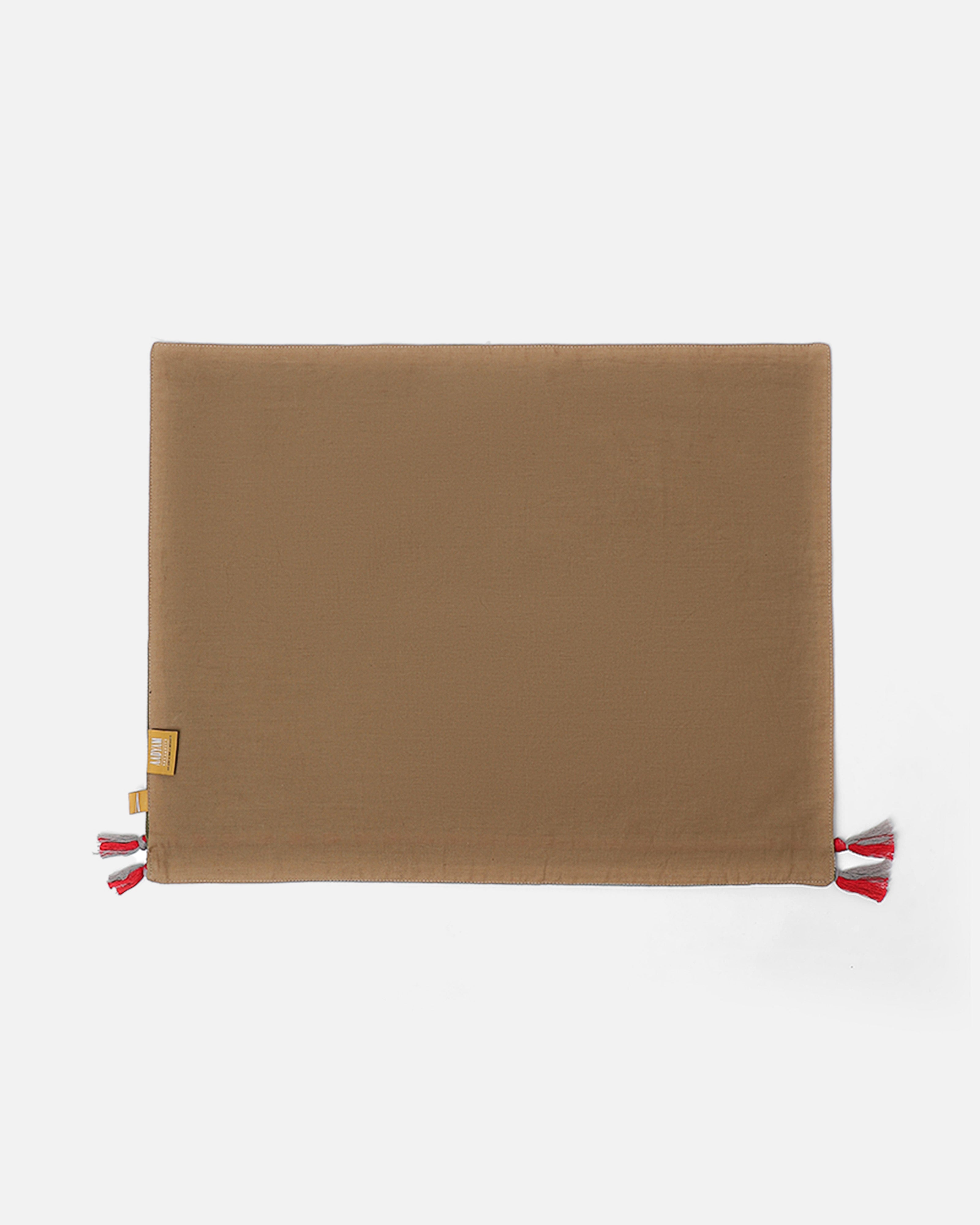 Poco Bhujodi Extra Weft Cotton Table Mat | Set of 6