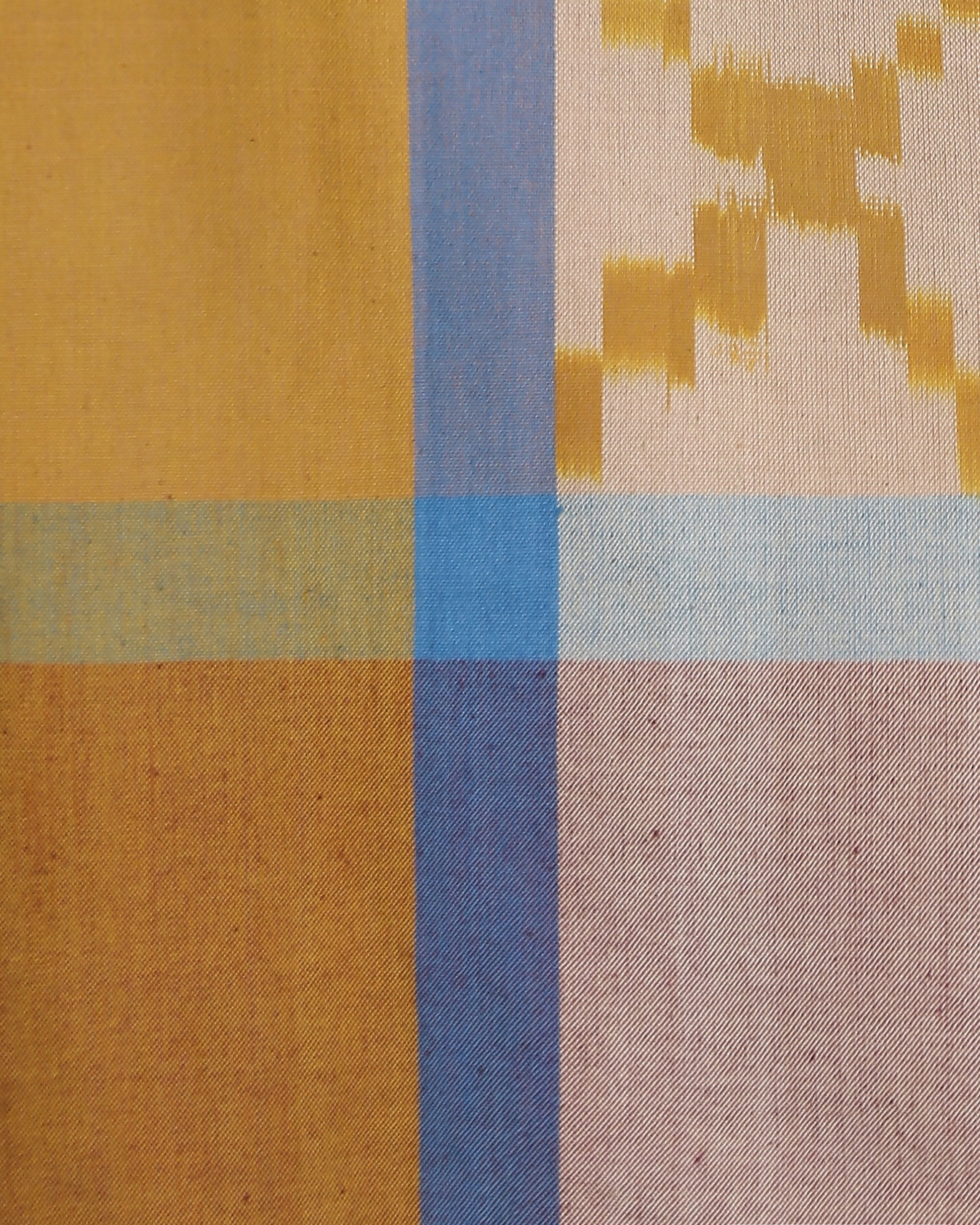 Bubbles Pochampally Warp Ikat Cotton Double Bed Cover