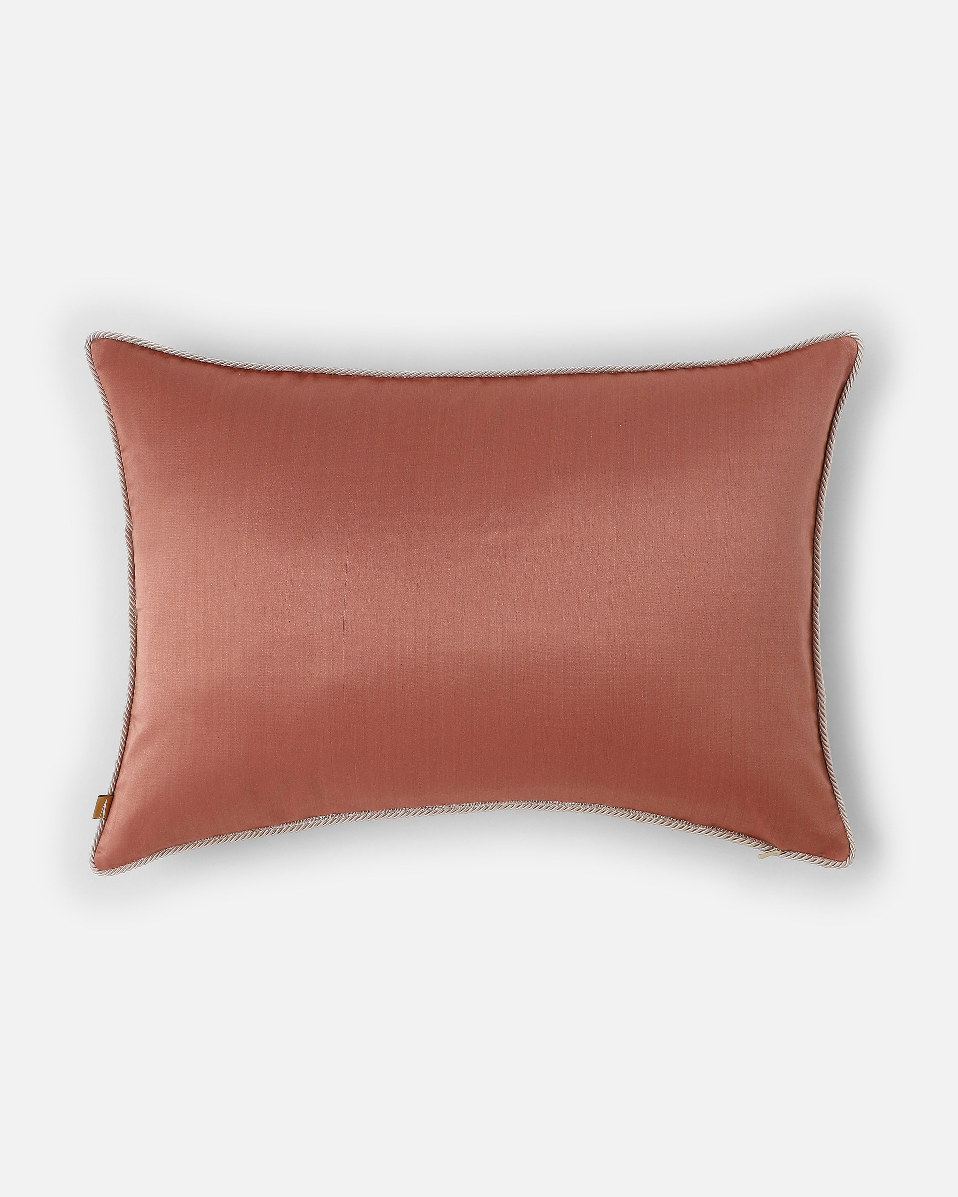 Bel Banarasi Tanchoi Silk Cushion Cover