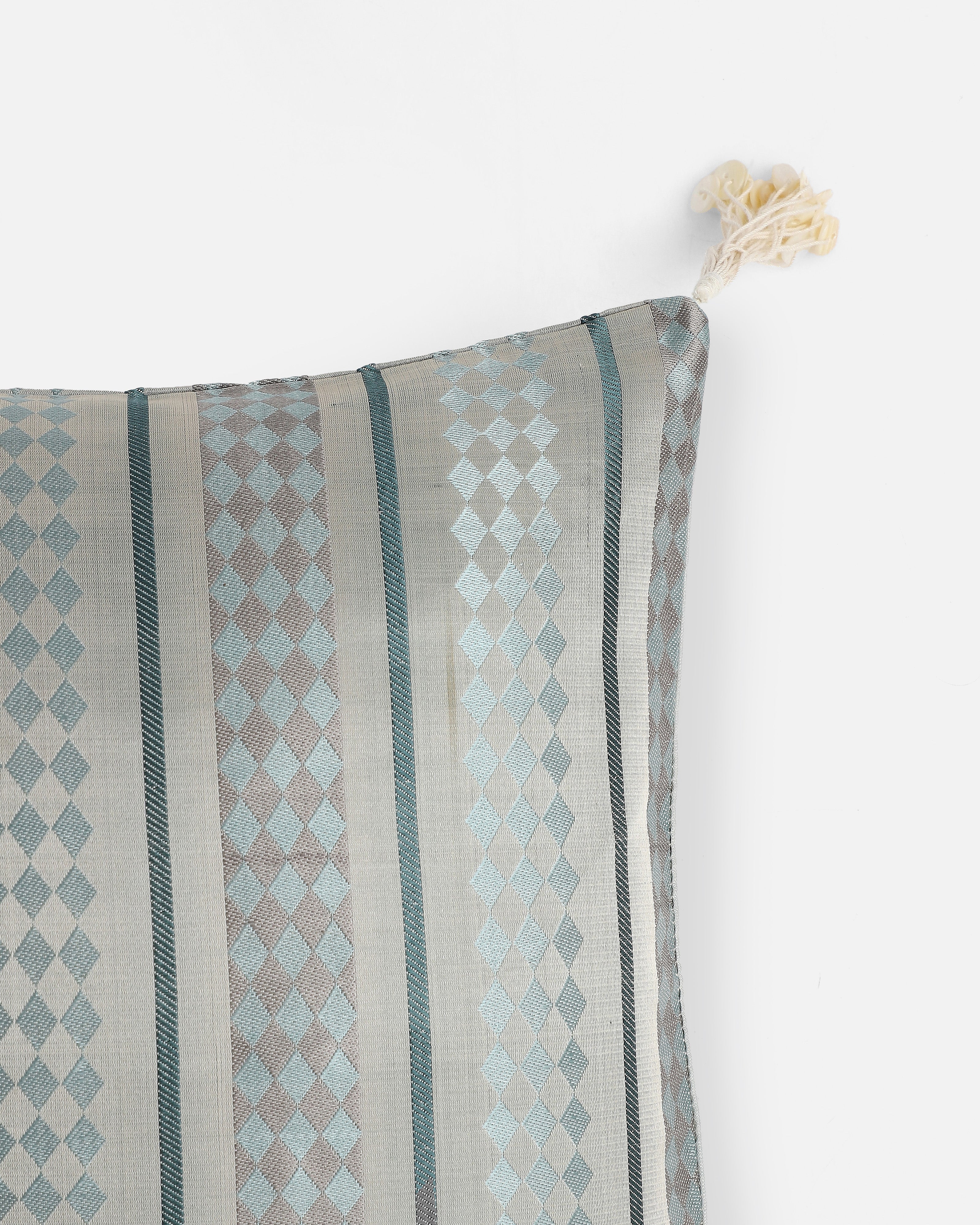Rosey Pochampally Weft Ikat Silk Cushion Cover