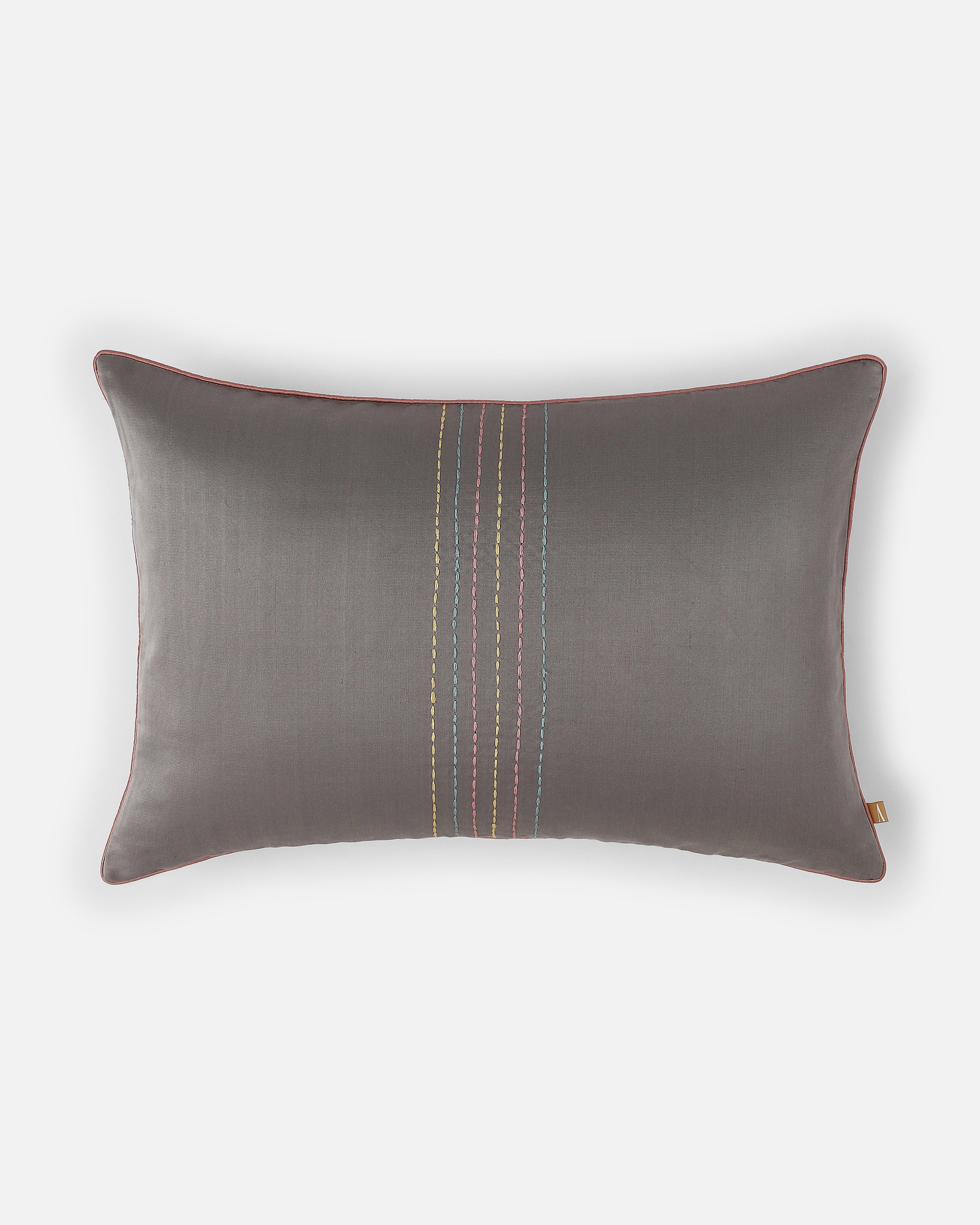Kisa Banarasi Satin Silk Cotton Cushion Cover