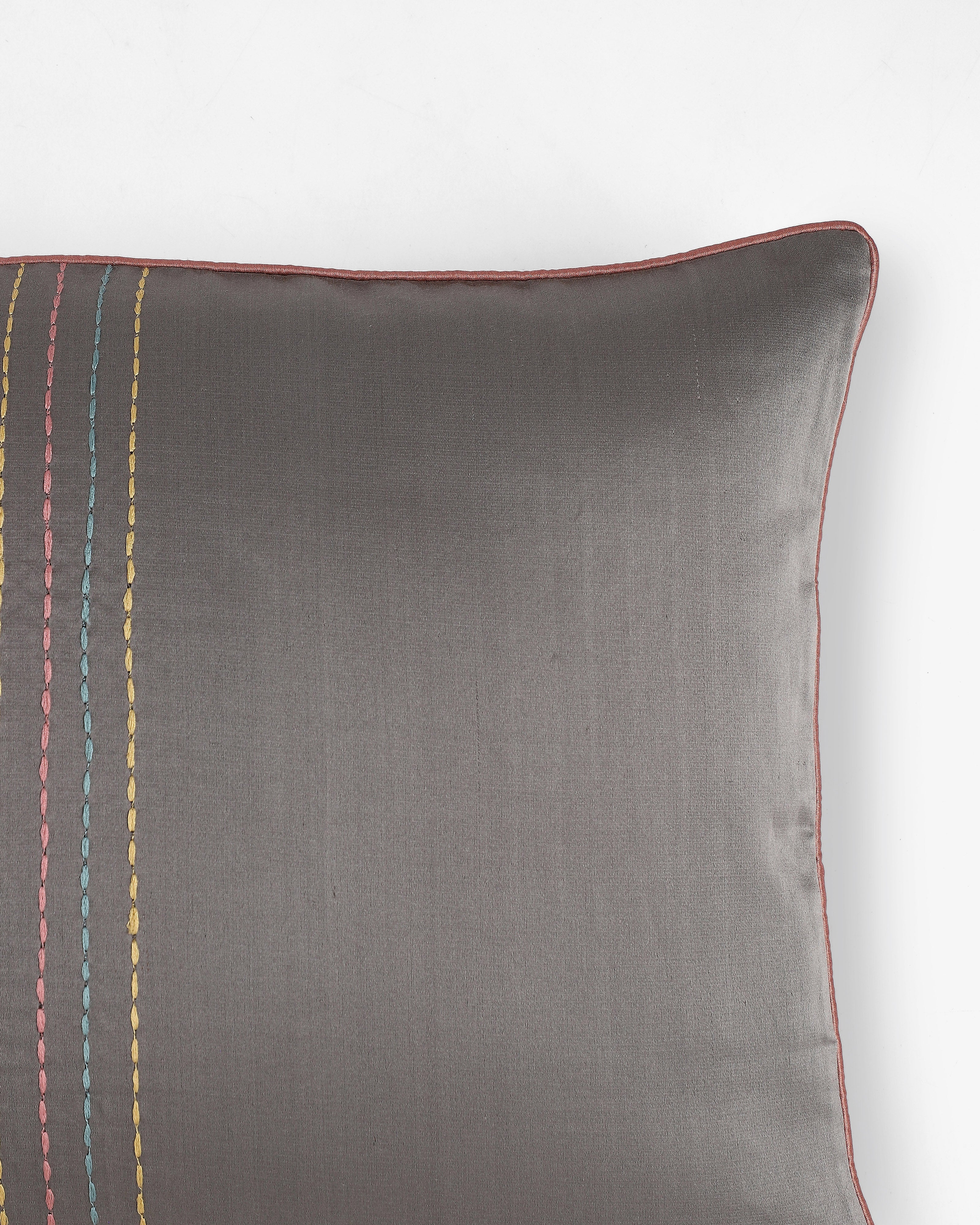 Kisa Banarasi Satin Silk Cotton Cushion Cover