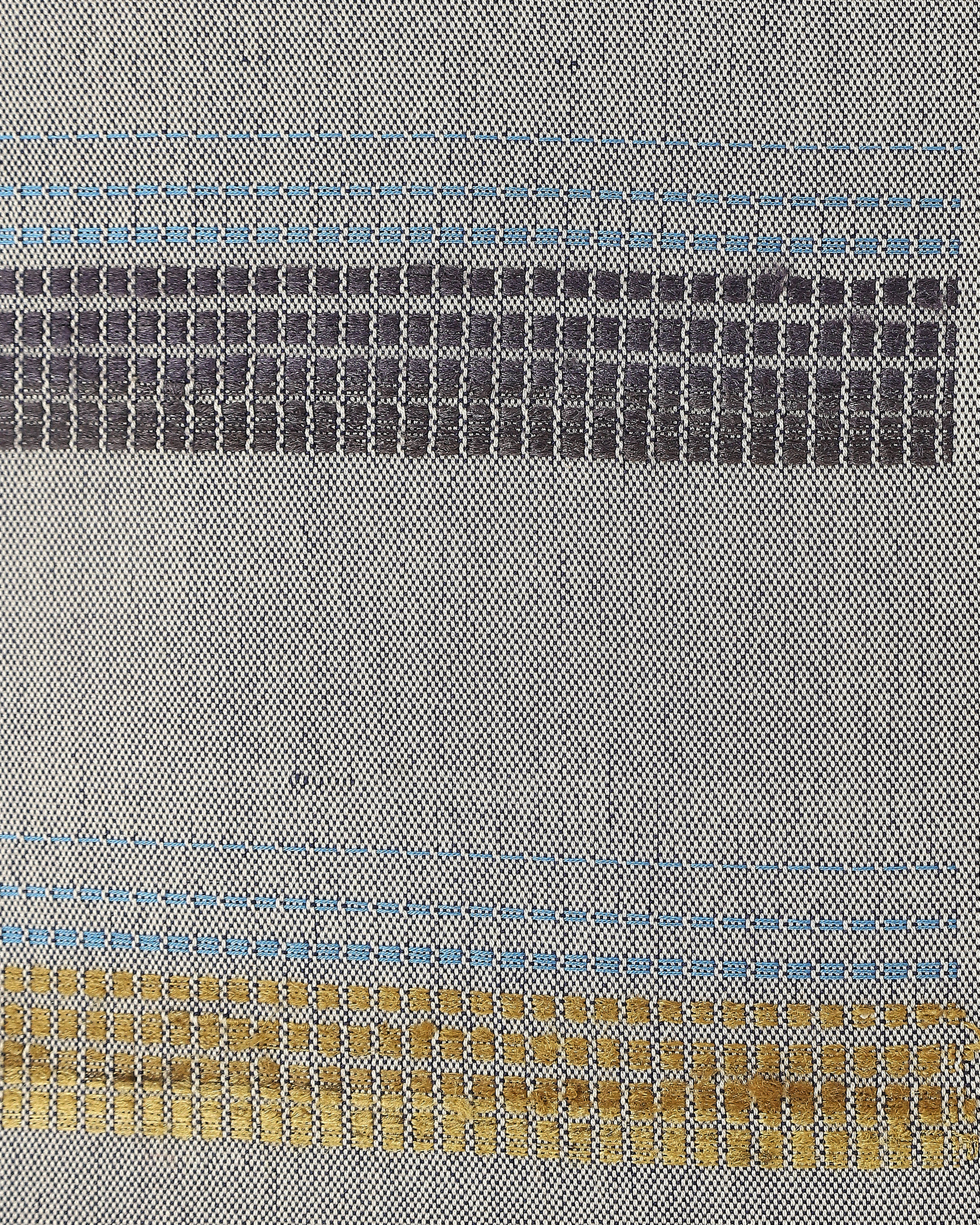 Bing Bhujodi Extra Weft Cotton Cushion Cover