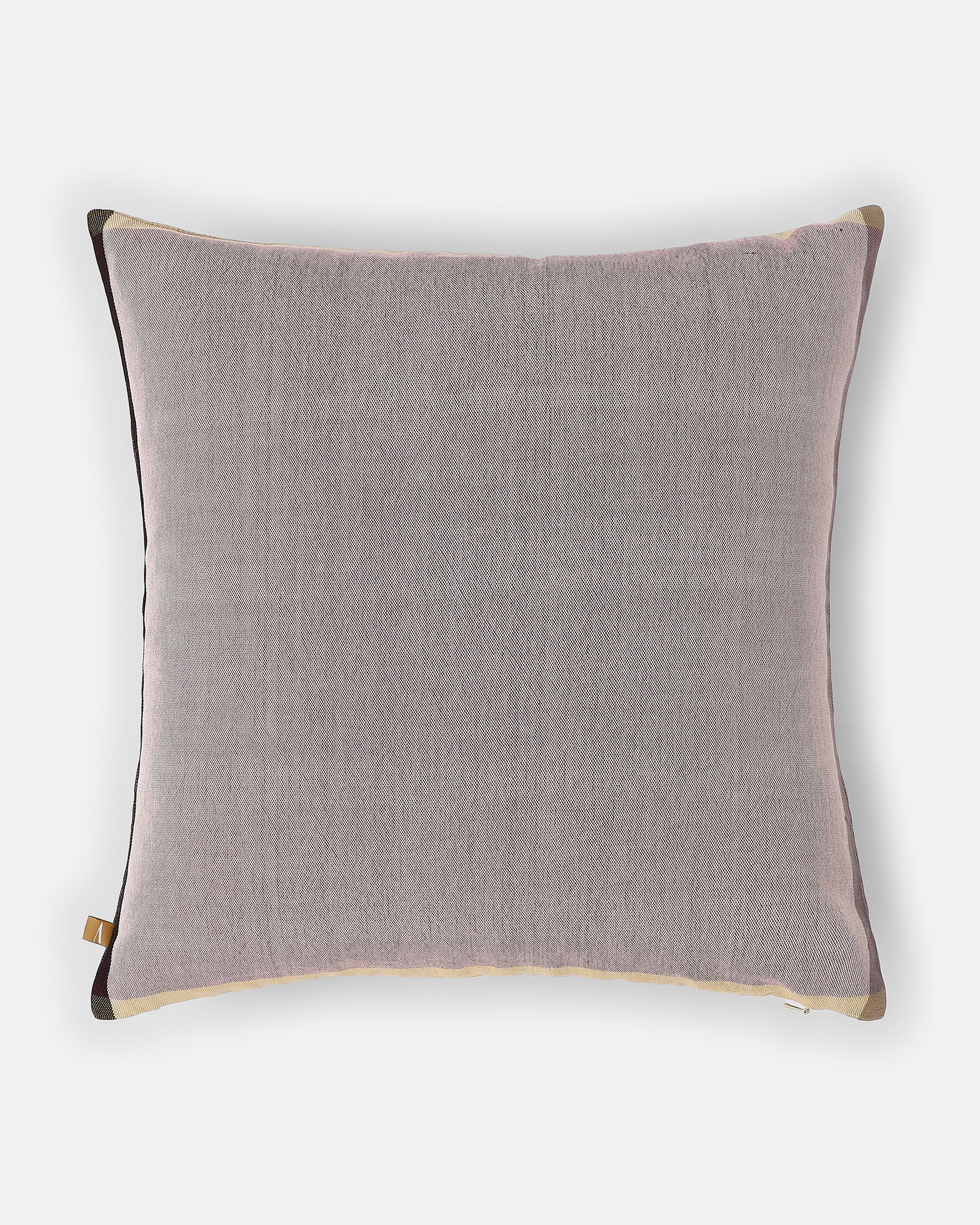 Bing Bhujodi Extra Weft Cotton Cushion Cover