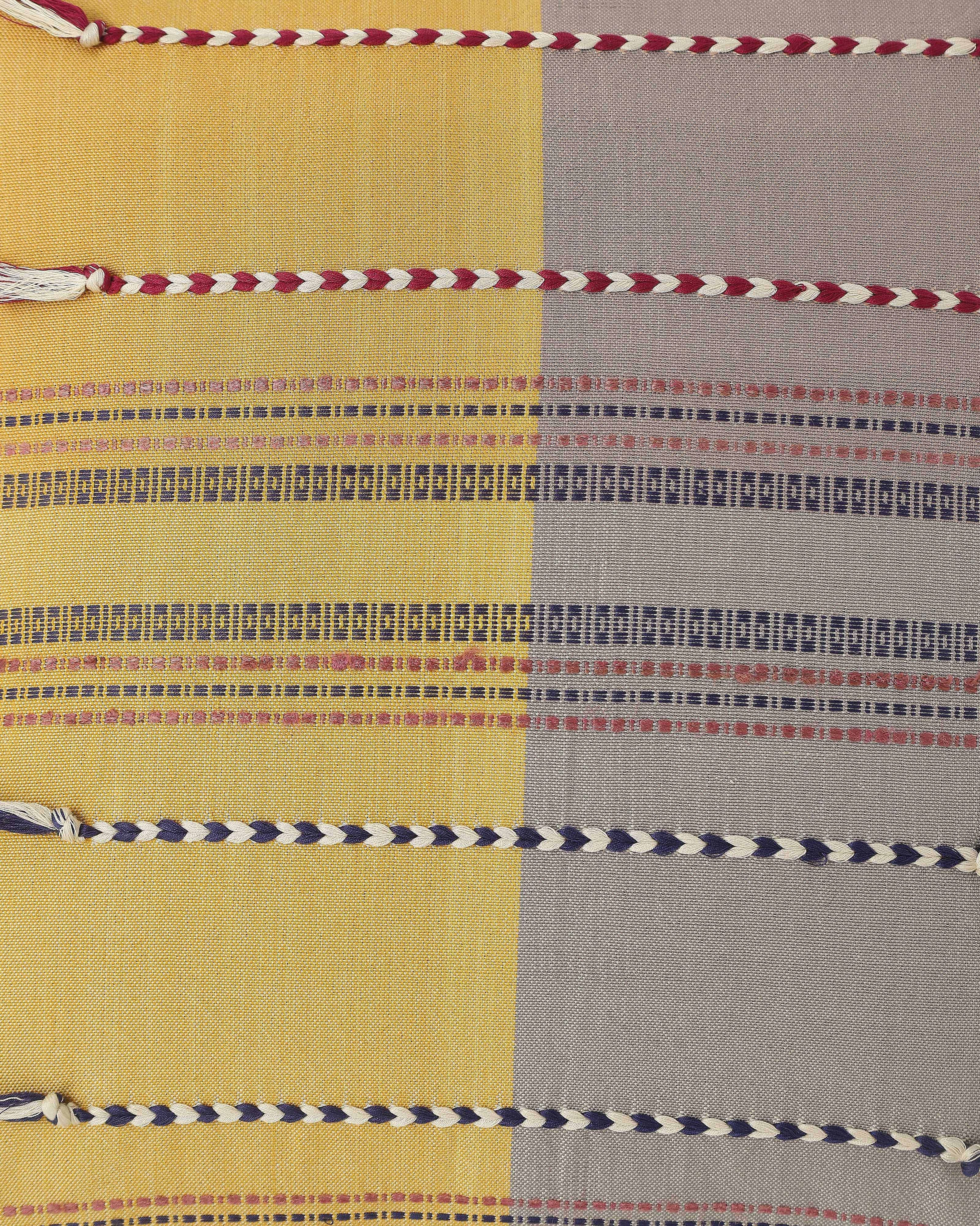 Jill Bhujodi Extra Weft Cotton Cushion Cover