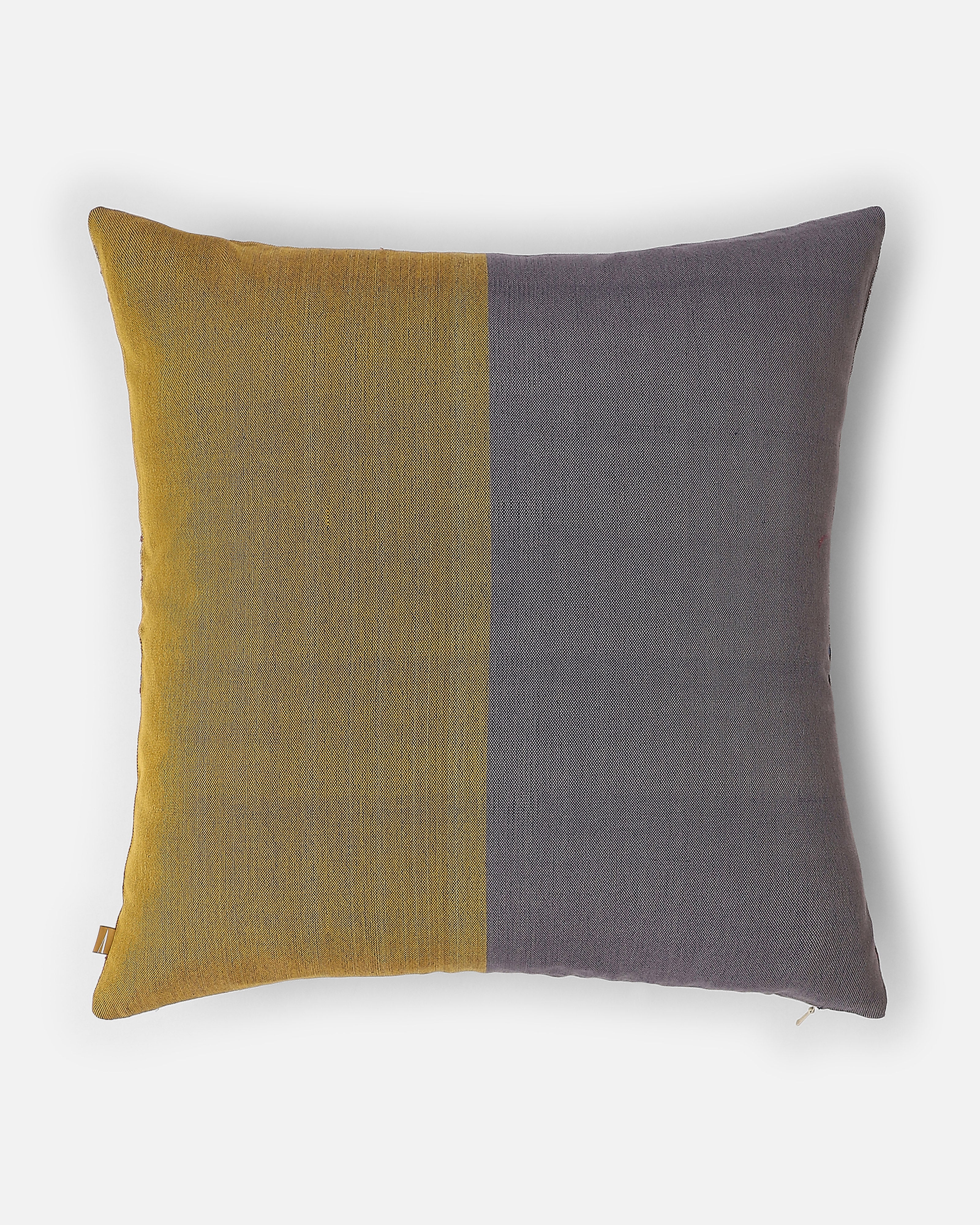 Jill Bhujodi Extra Weft Cotton Cushion Cover