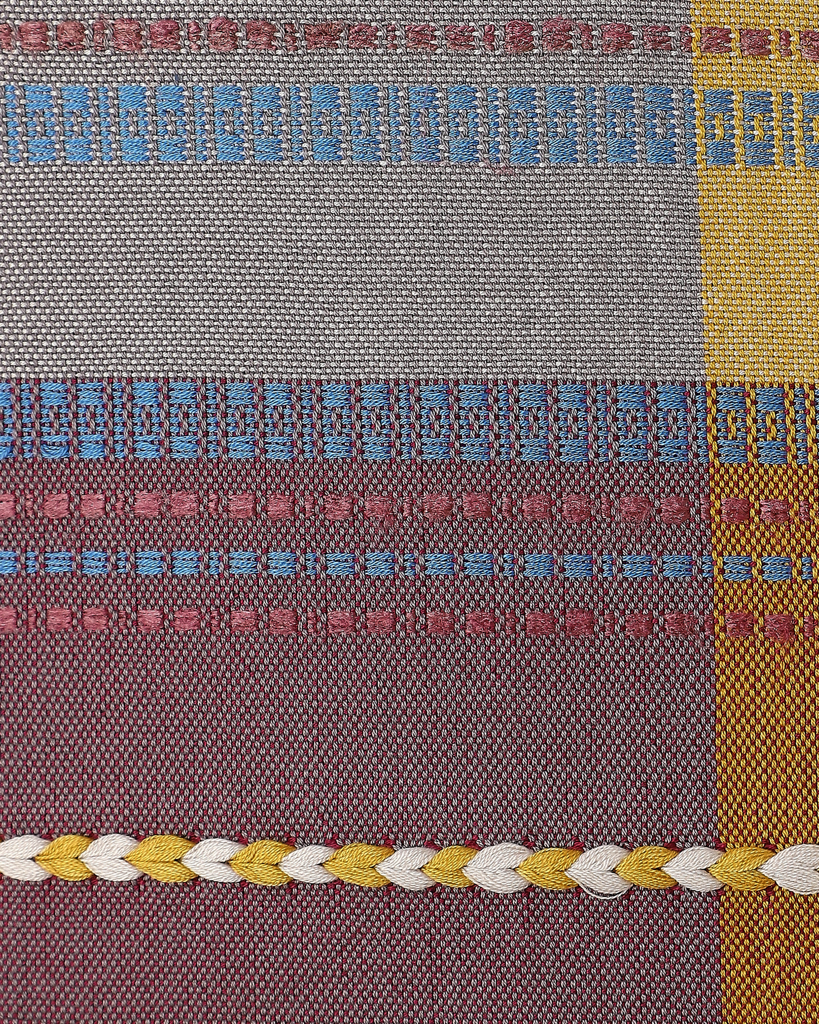 Jill Bhujodi Extra Weft Cotton Cushion Cover