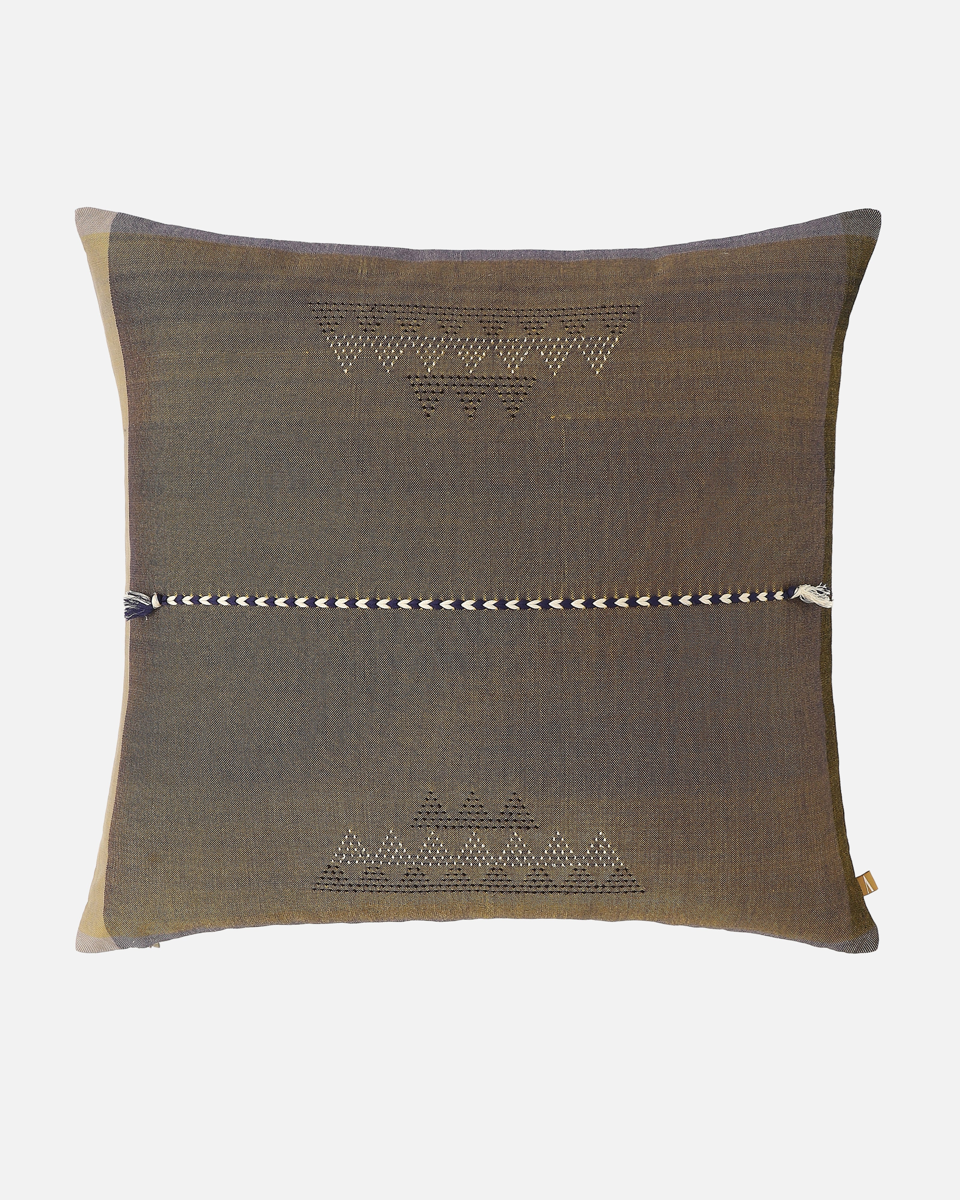 Tempa Bhujodi Tangalia Cotton Cushion Cover