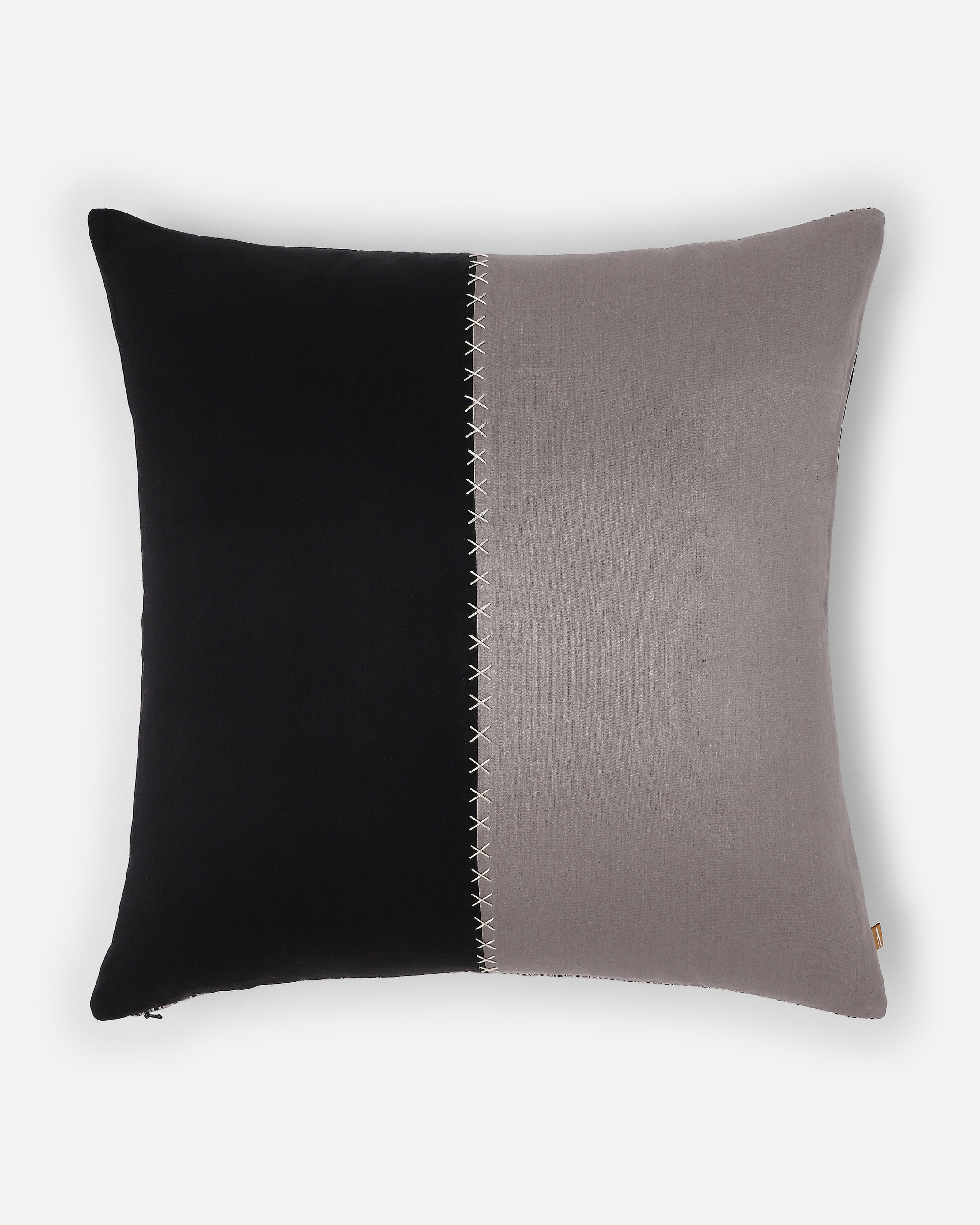 Cruz Banarasi Satin Silk Cotton Cushion Cover