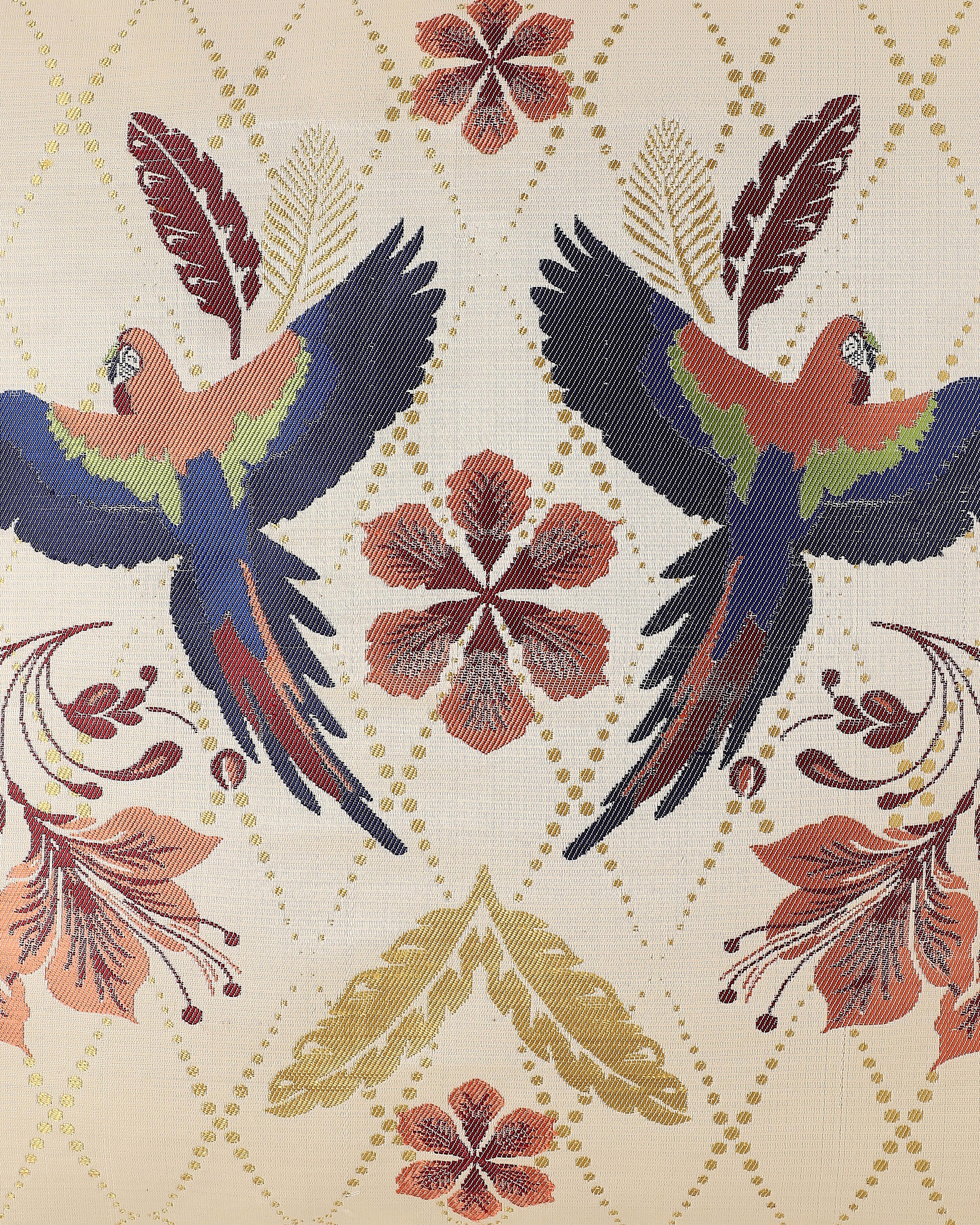 Macau Banarasi Gyasar Silk Viscose Cushion Cover