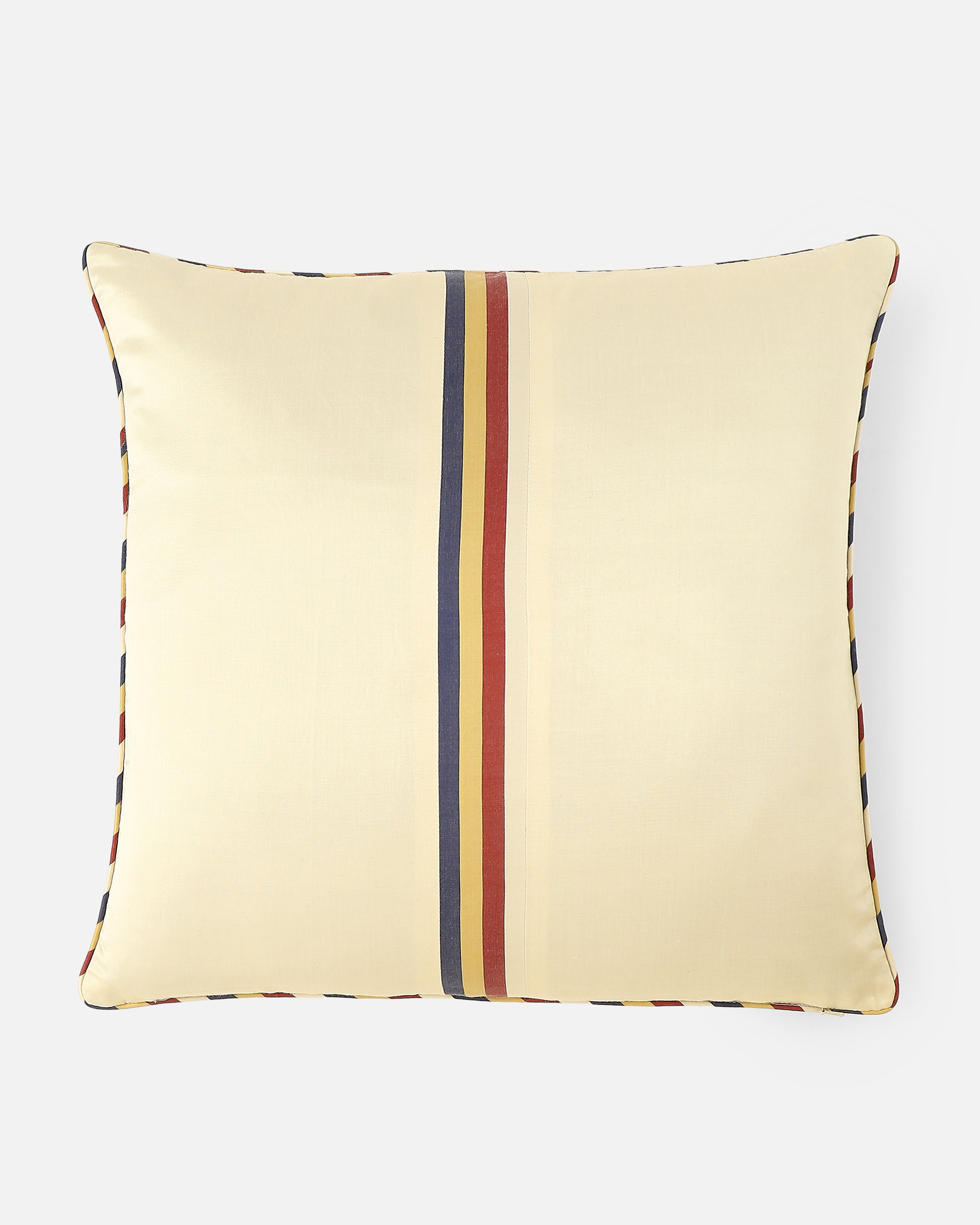 Gulmohar Banarasi Gyasar Silk Viscose Cushion Cover