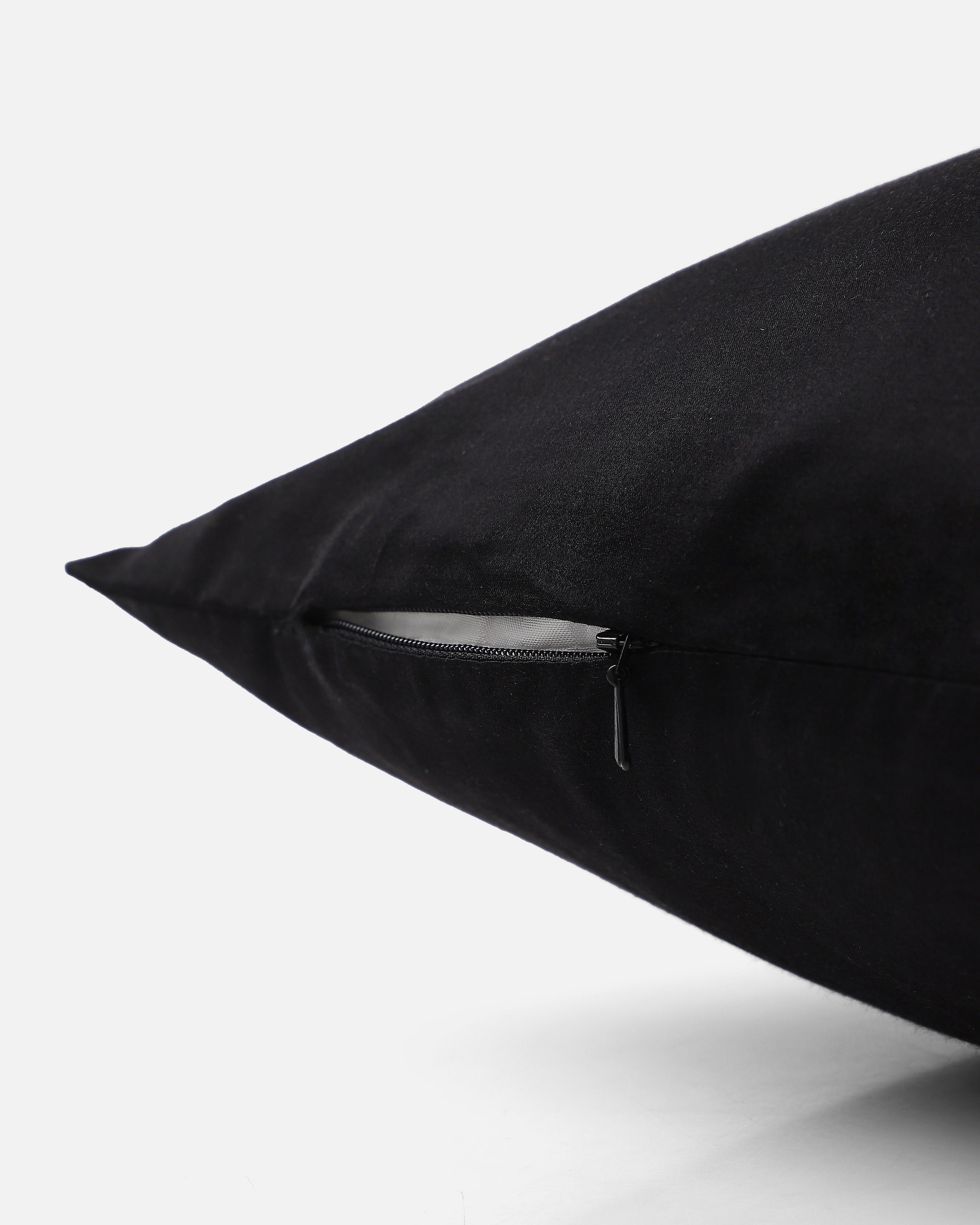 Odin Banarasi Satin Silk Cotton Cushion Cover