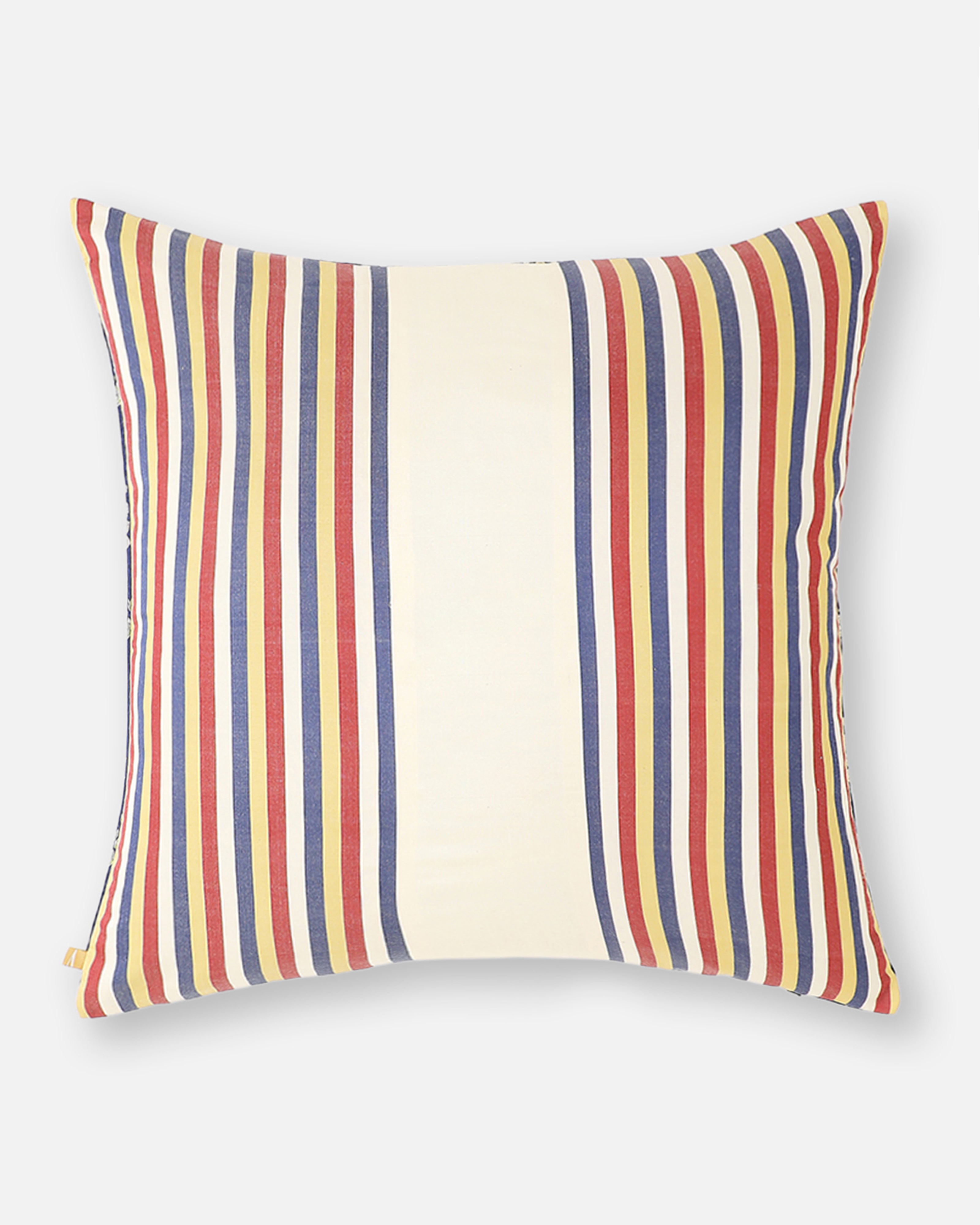 Kapok Bloom Banarasi Satin Brocade Silk Viscose Cushion Cover