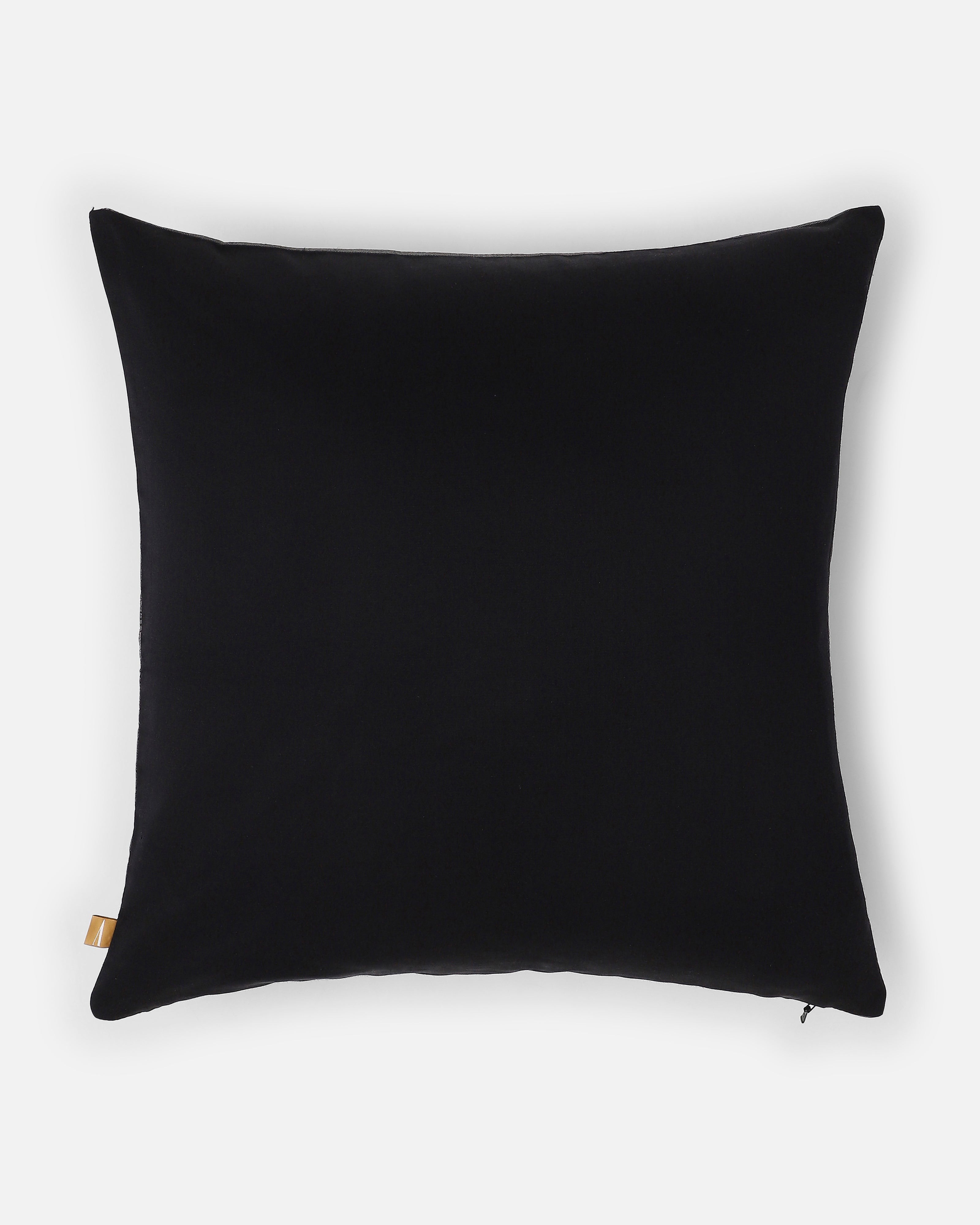 Ladder Pochampally Weft Ikat Silk Cushion Cover