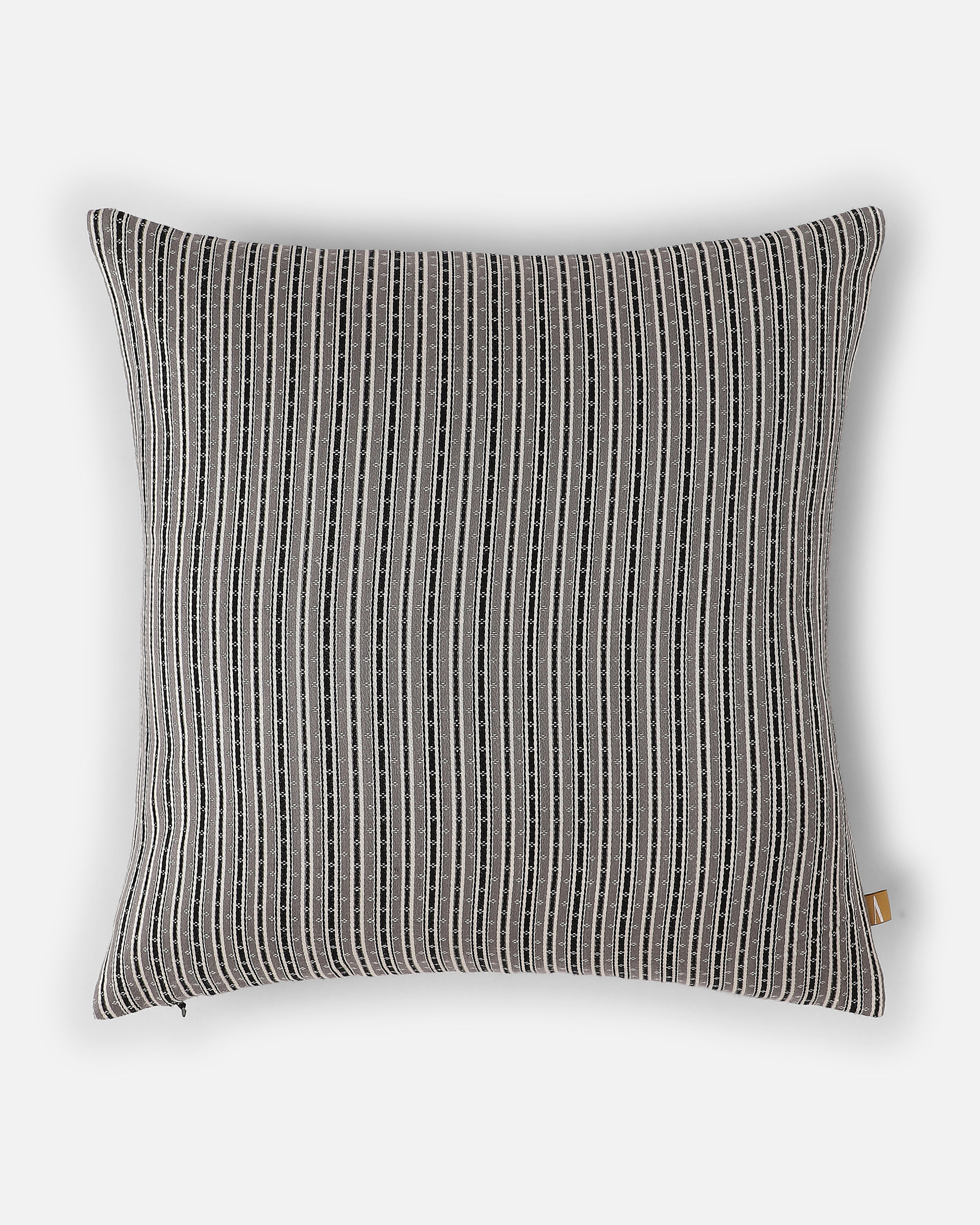 Logi Bhujodi Mashru Viscose Cotton Cushion Cover