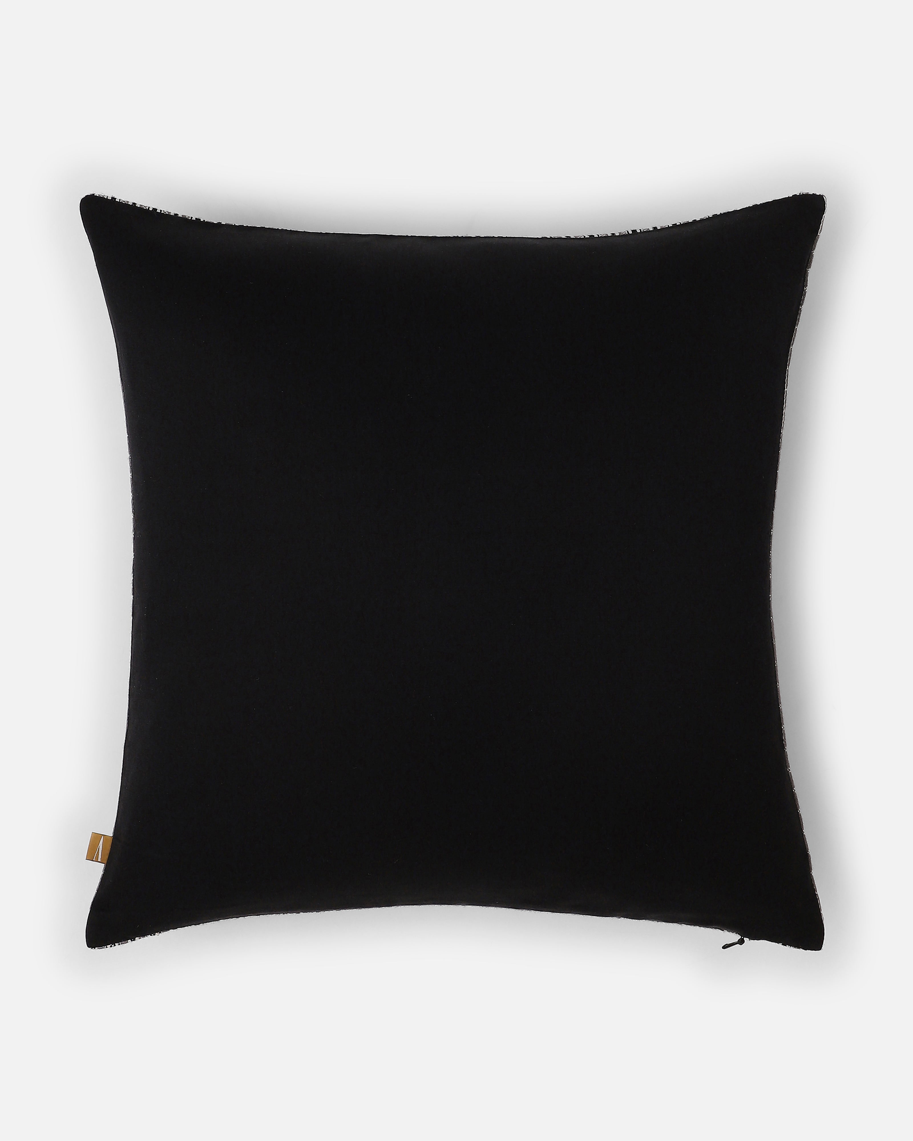 Logi Bhujodi Mashru Viscose Cotton Cushion Cover