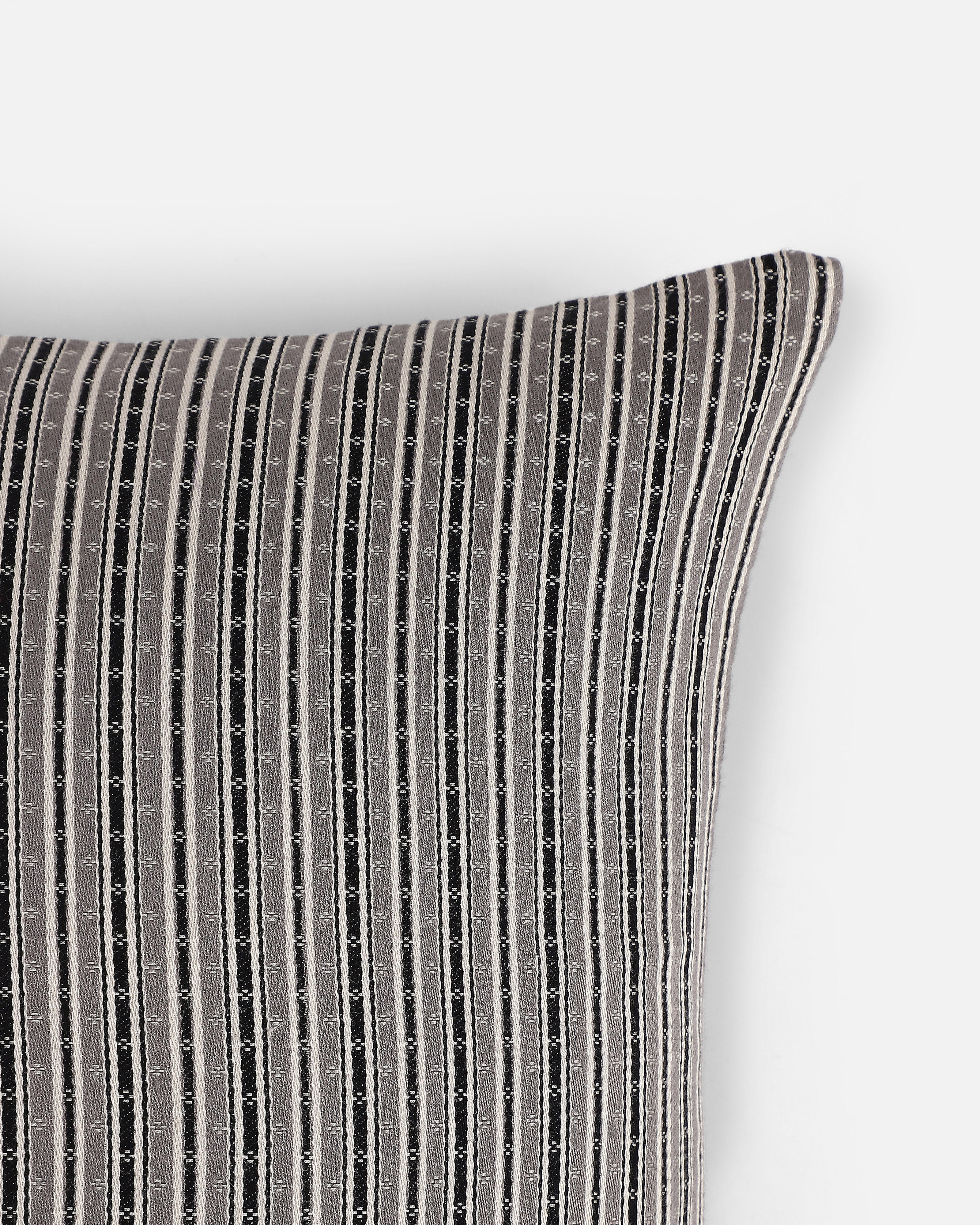 Logi Bhujodi Mashru Viscose Cotton Cushion Cover