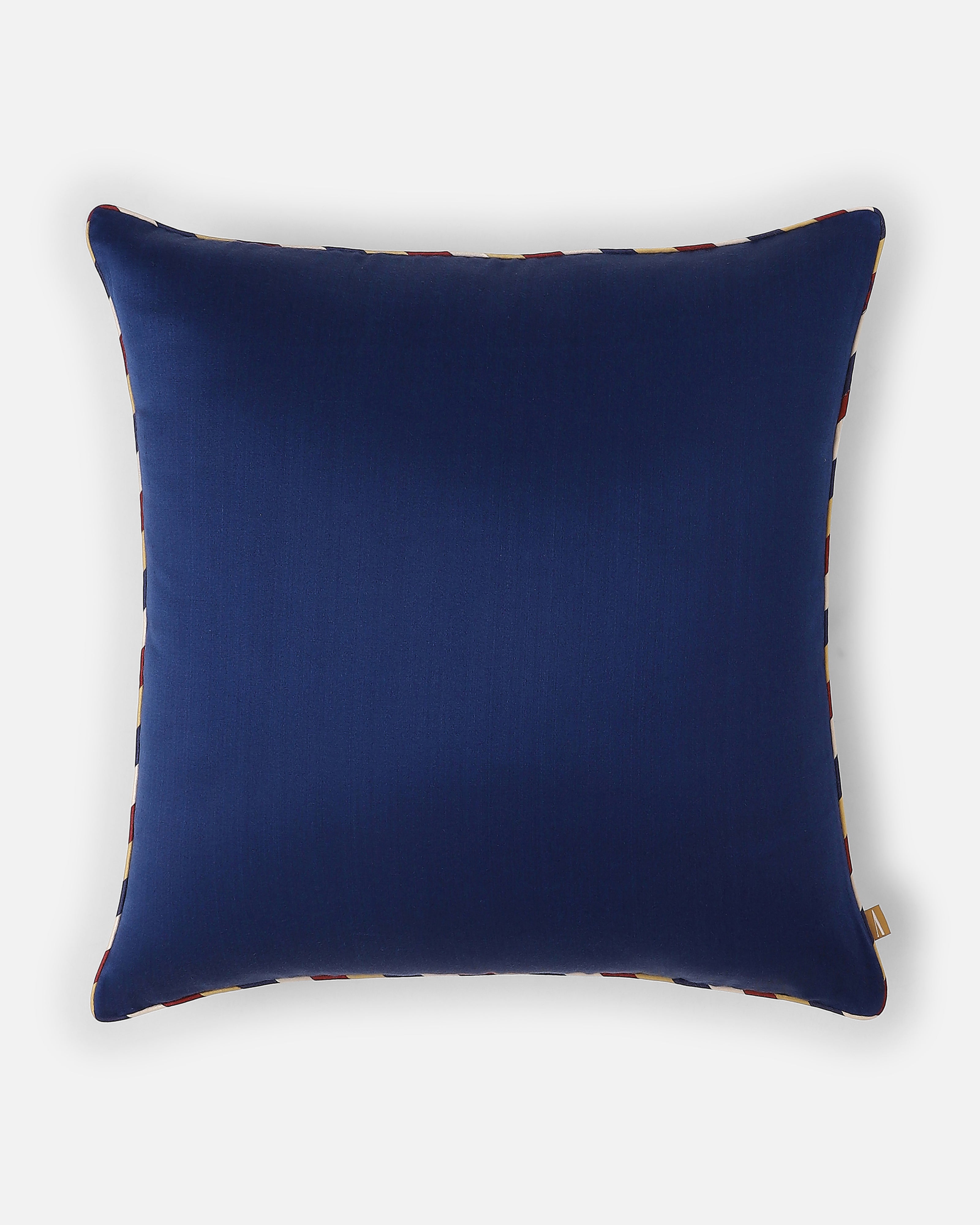 Sabah Banarasi Satin Silk Cotton Cushion Cover