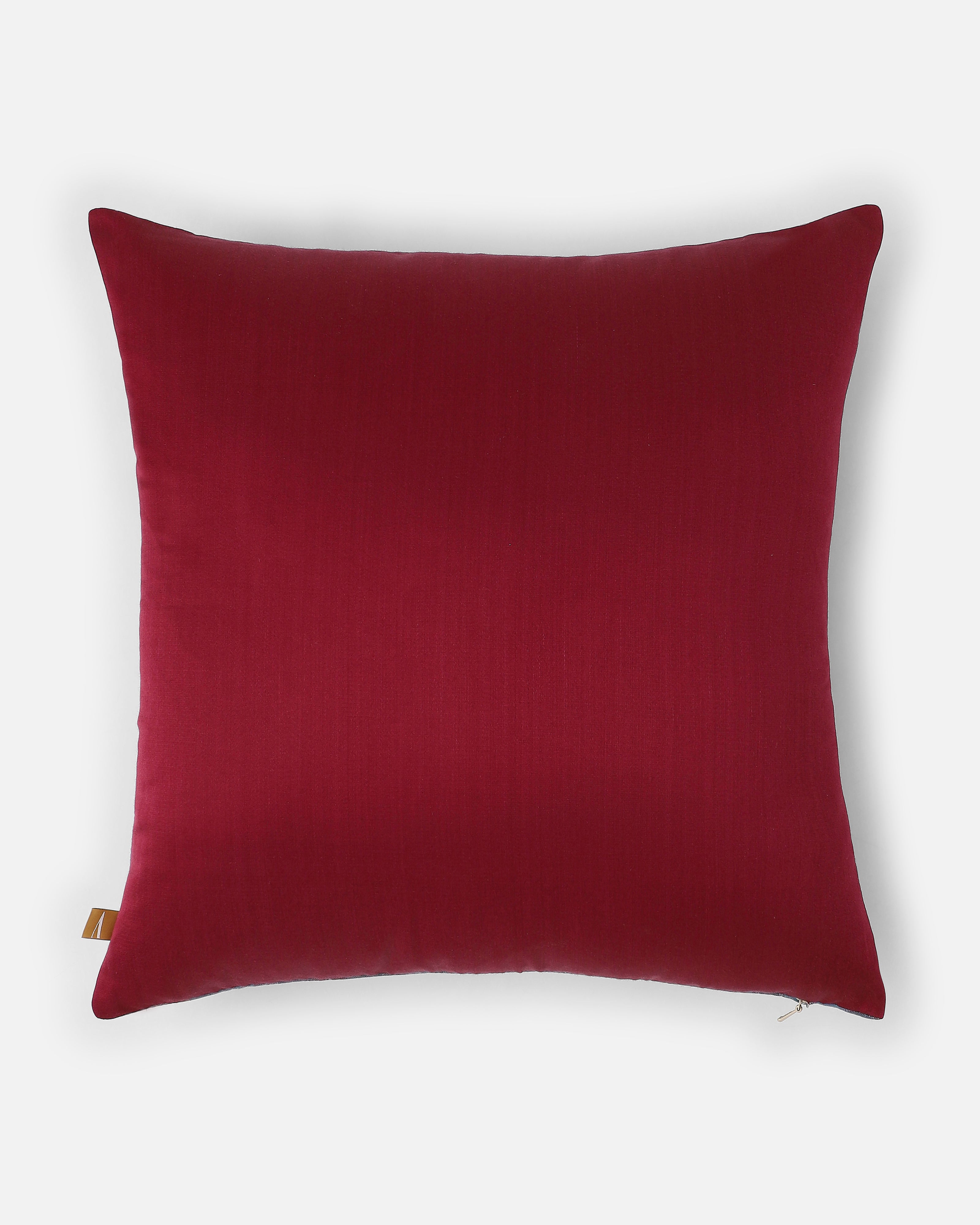 Unice Pochampally Weft Ikat Cotton Silk Cushion Cover