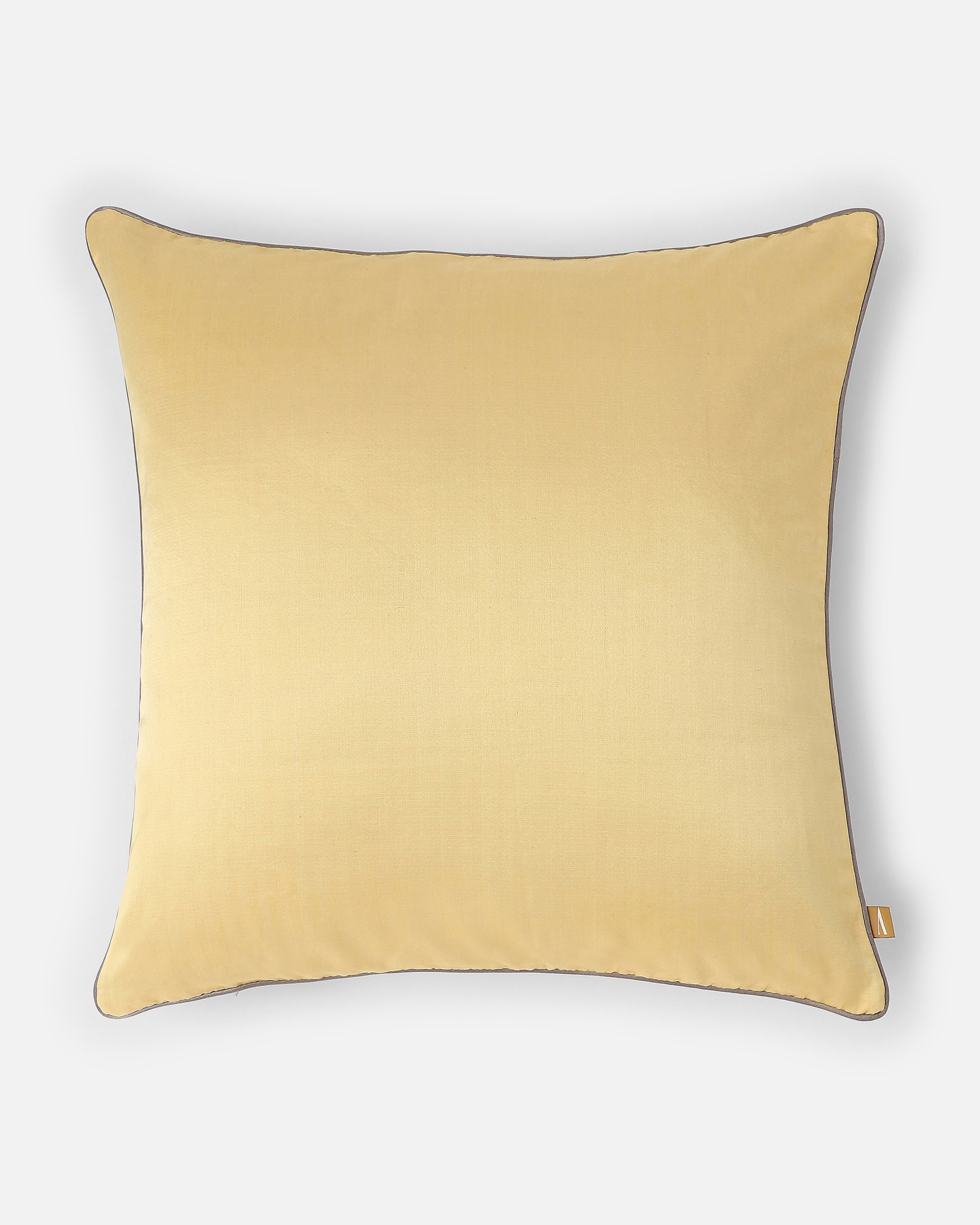 Pearl Banarasi Satin Silk Cotton Cushion Cover
