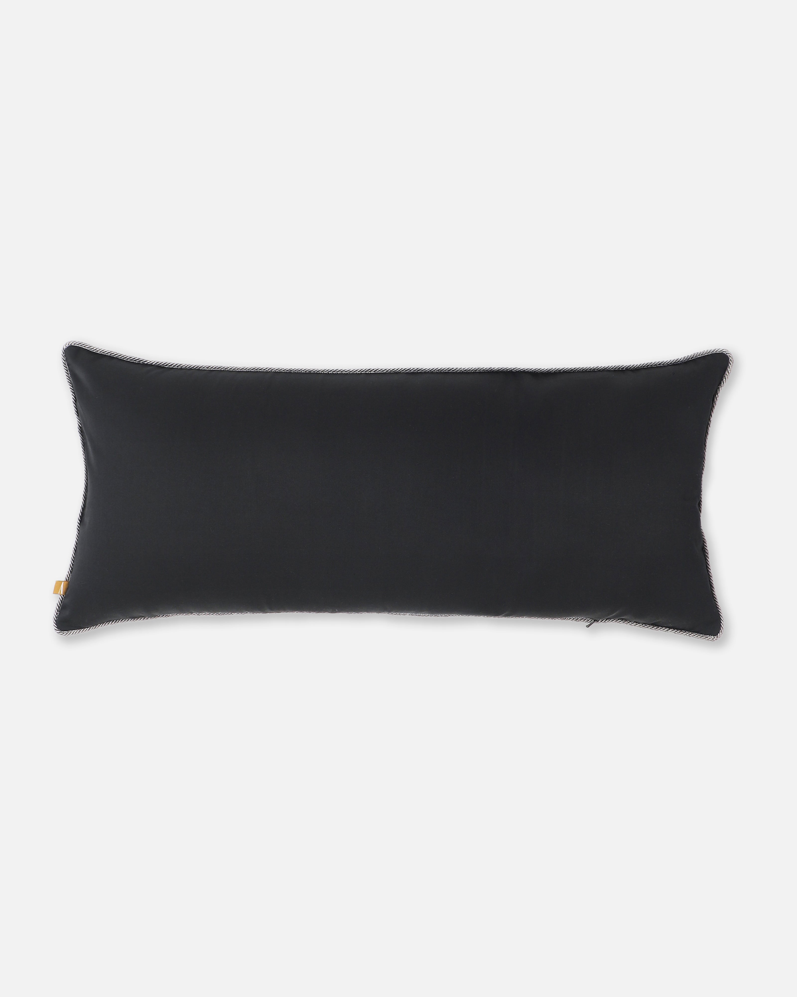 Waterlily Banarasi Tanchoi Silk Cushion Cover