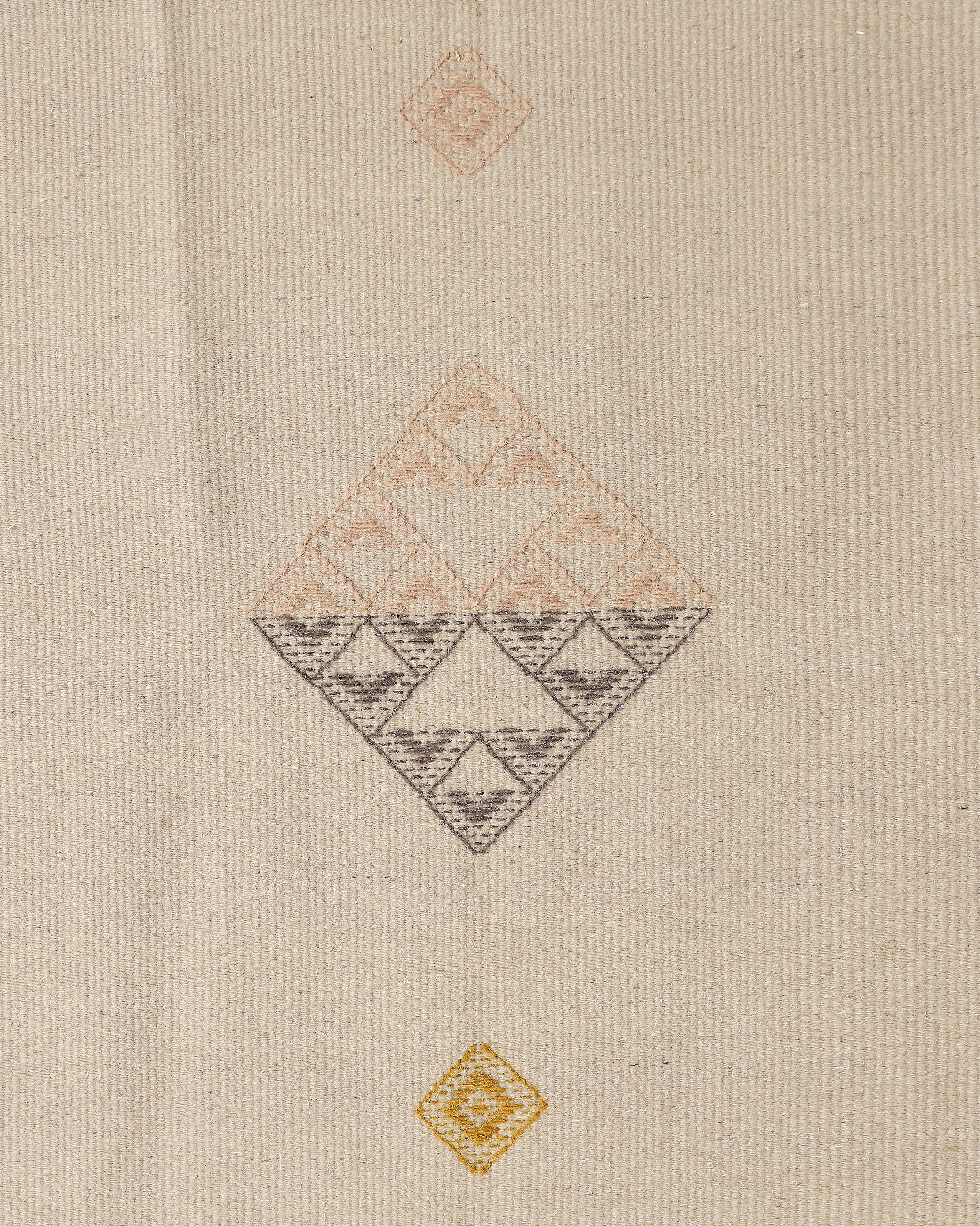 Xia Bhujodi Extra Weft Cotton Wool Rug