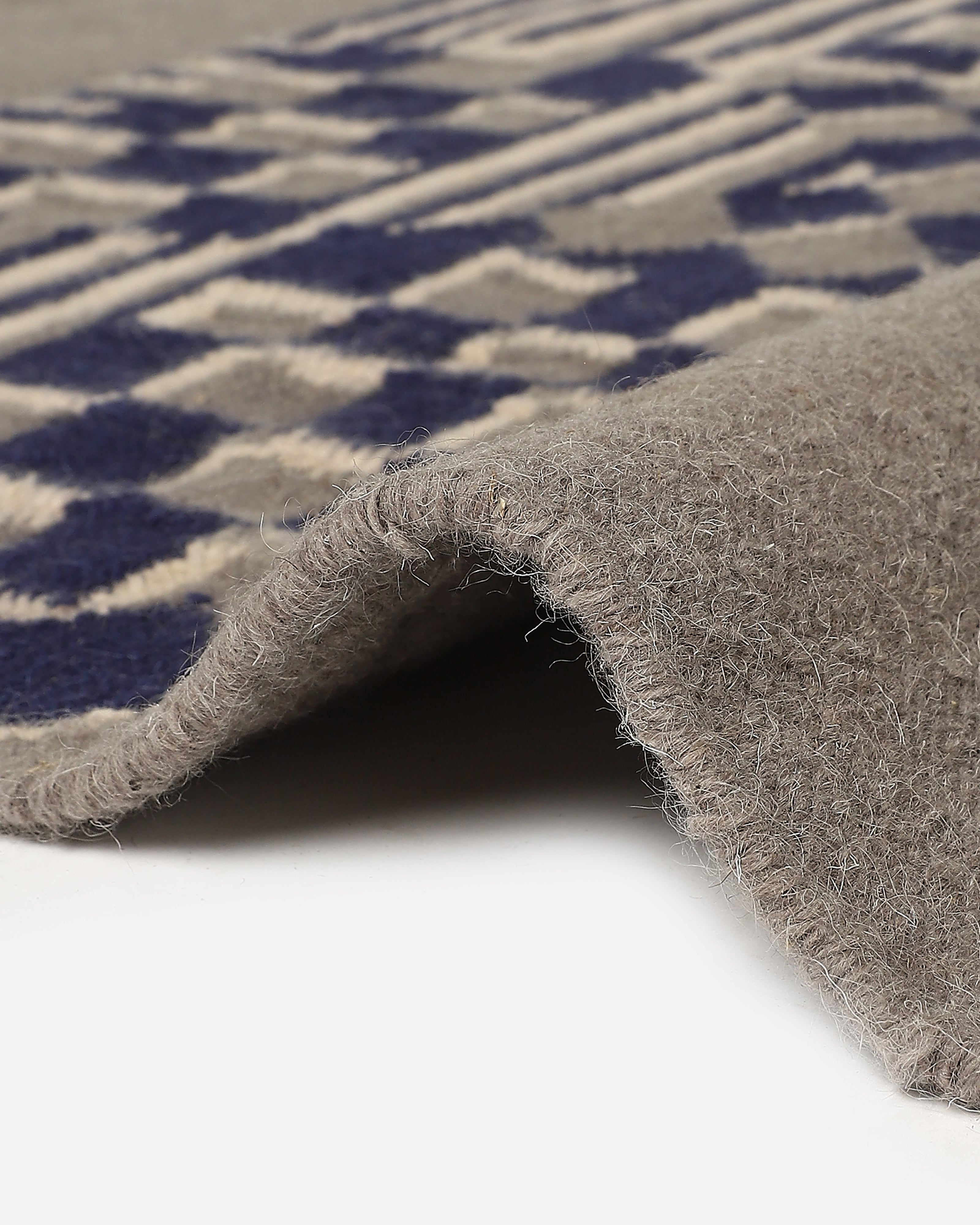 Hidenseek Bhadohi Panja Cotton Wool Rug