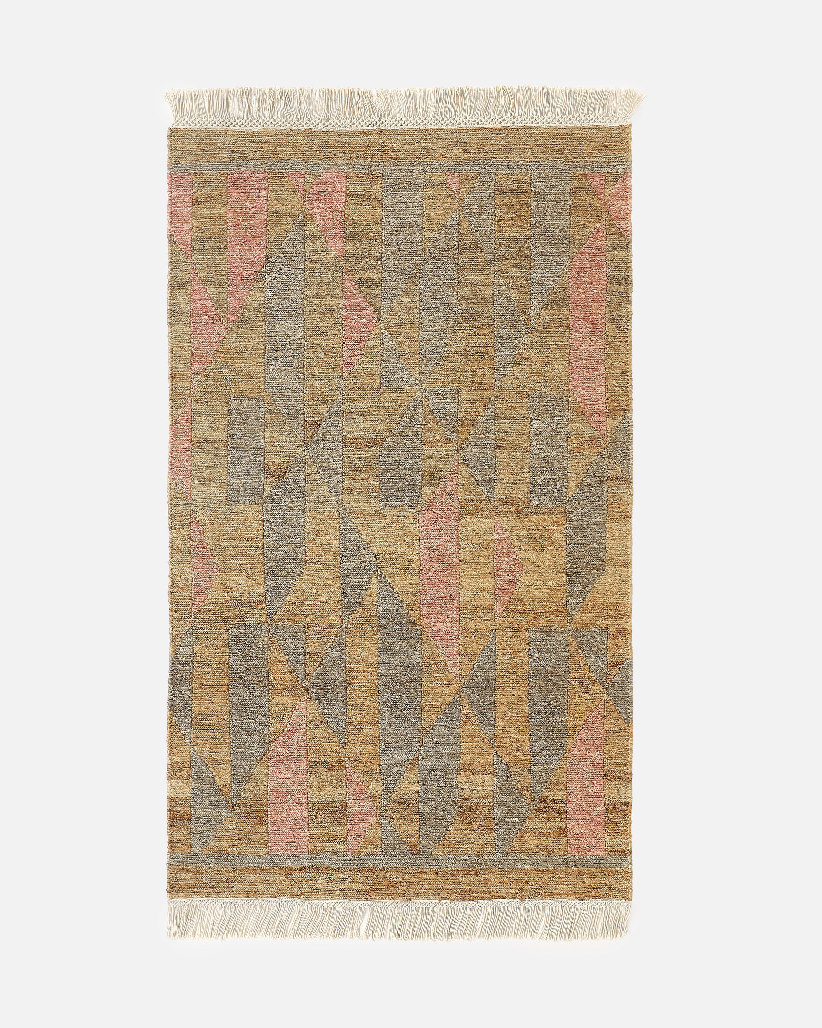 Mirrors Bhadohi Soumak Cotton Jute Rug