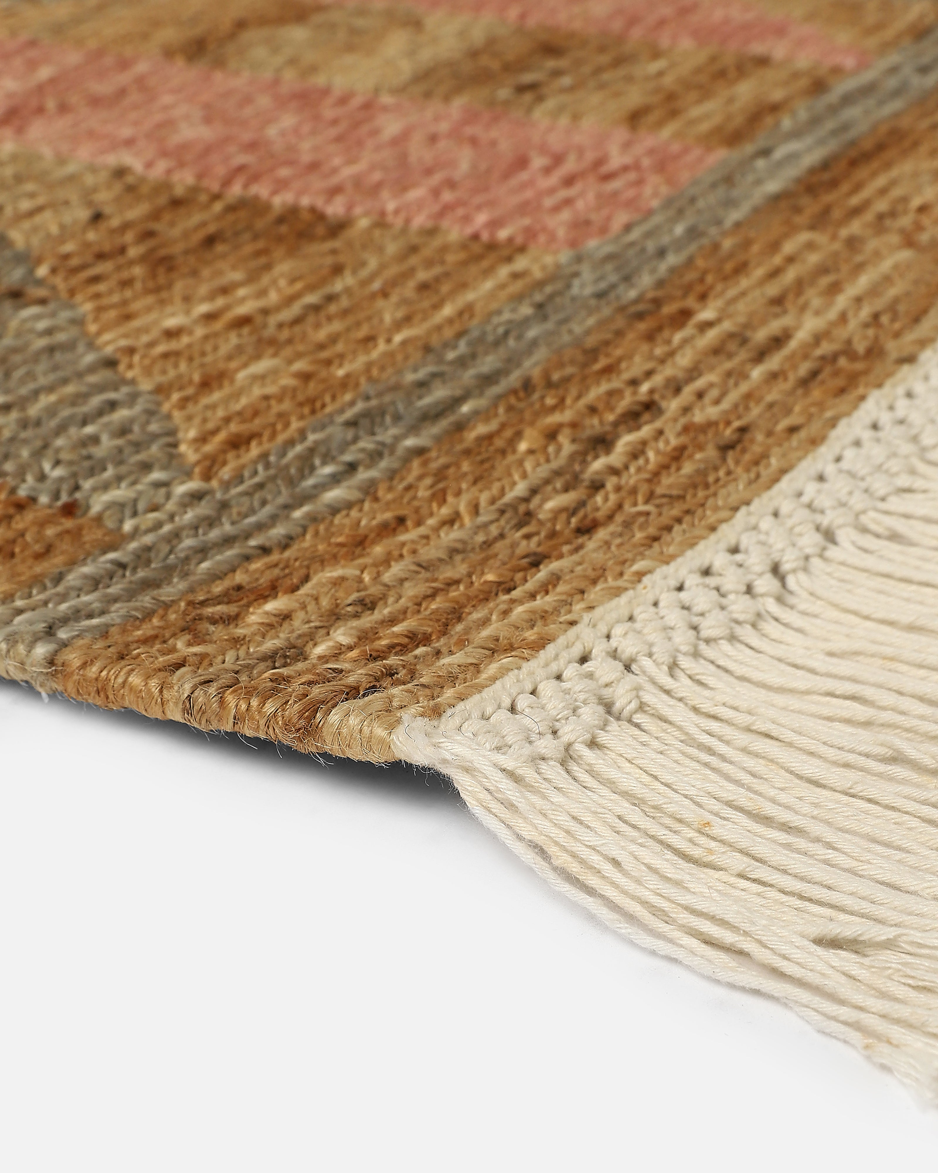 Mirrors Bhadohi Soumak Cotton Jute Rug