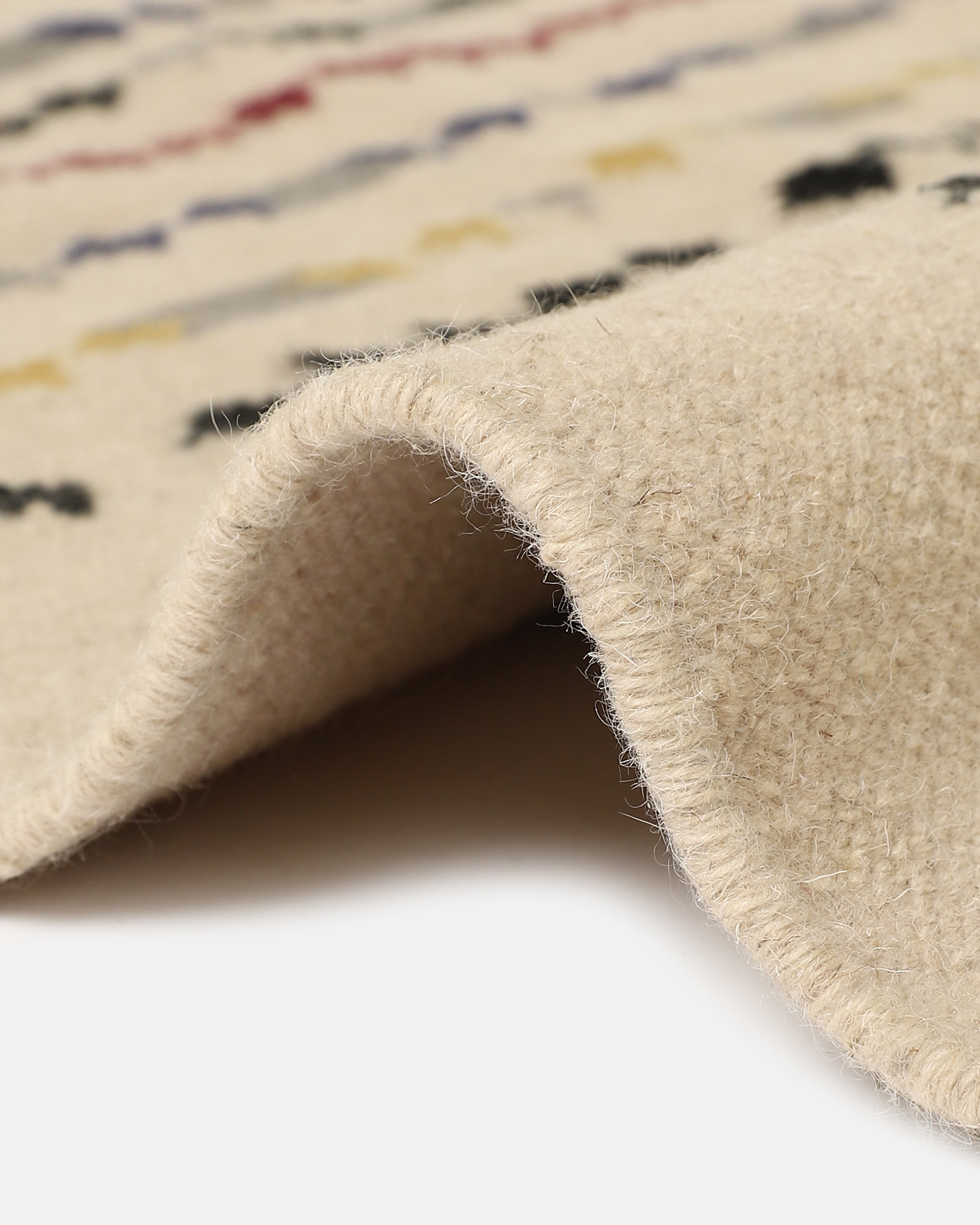 Mini Bhadohi Panja Cotton Wool Rug