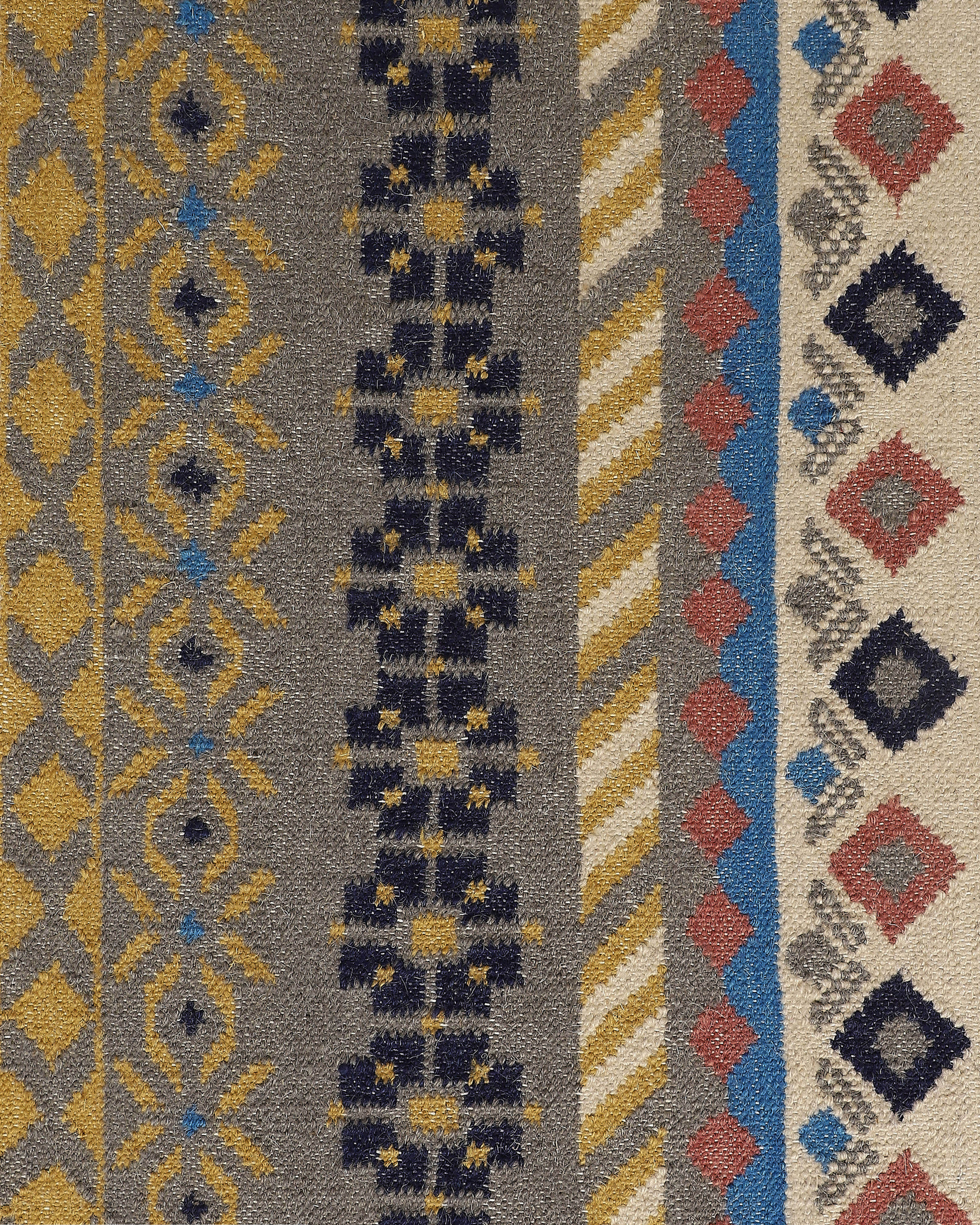 Play Bhadohi Panja Cotton Wool Rug