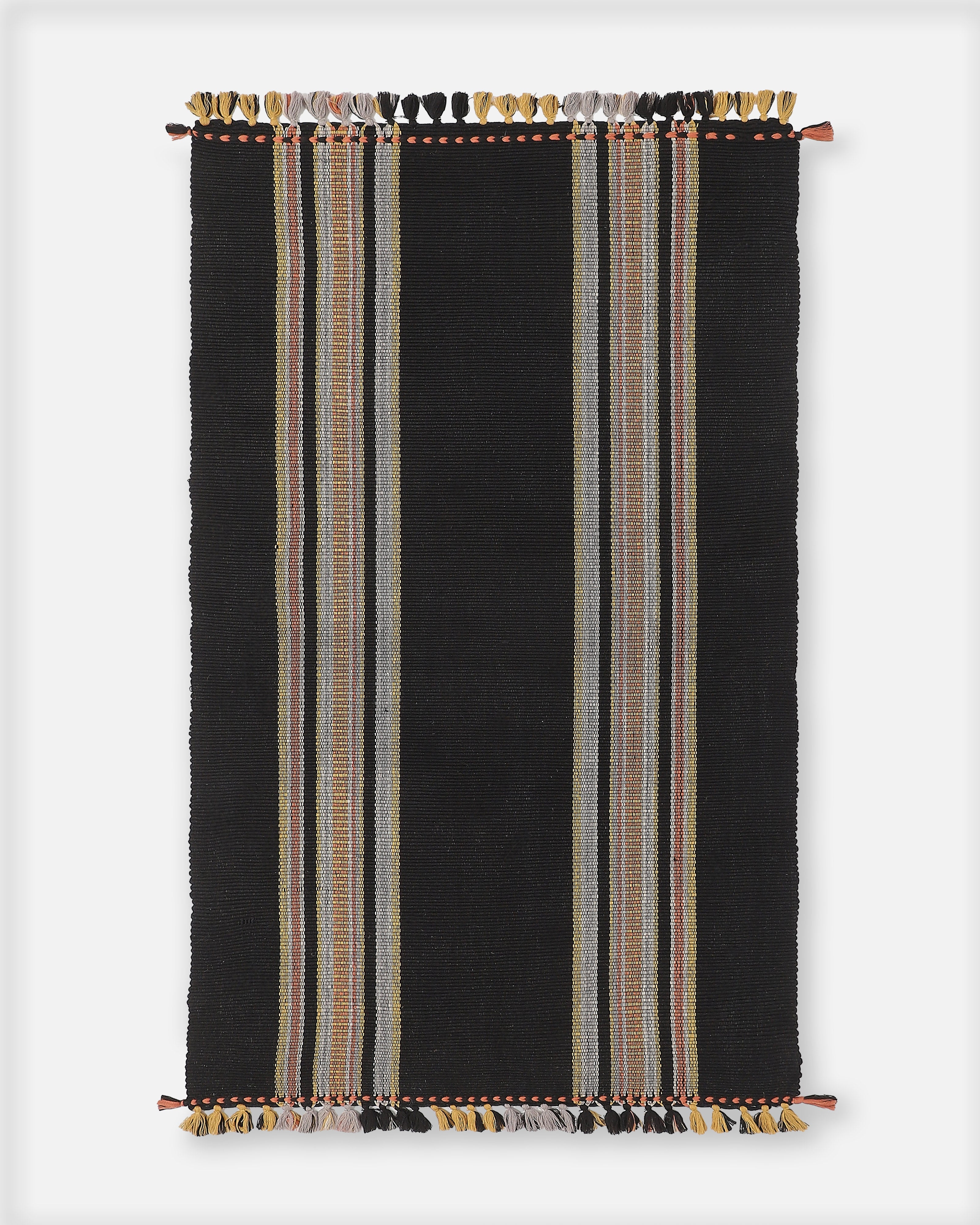 Leena Bhujodi Extra Weft Woolen Rug