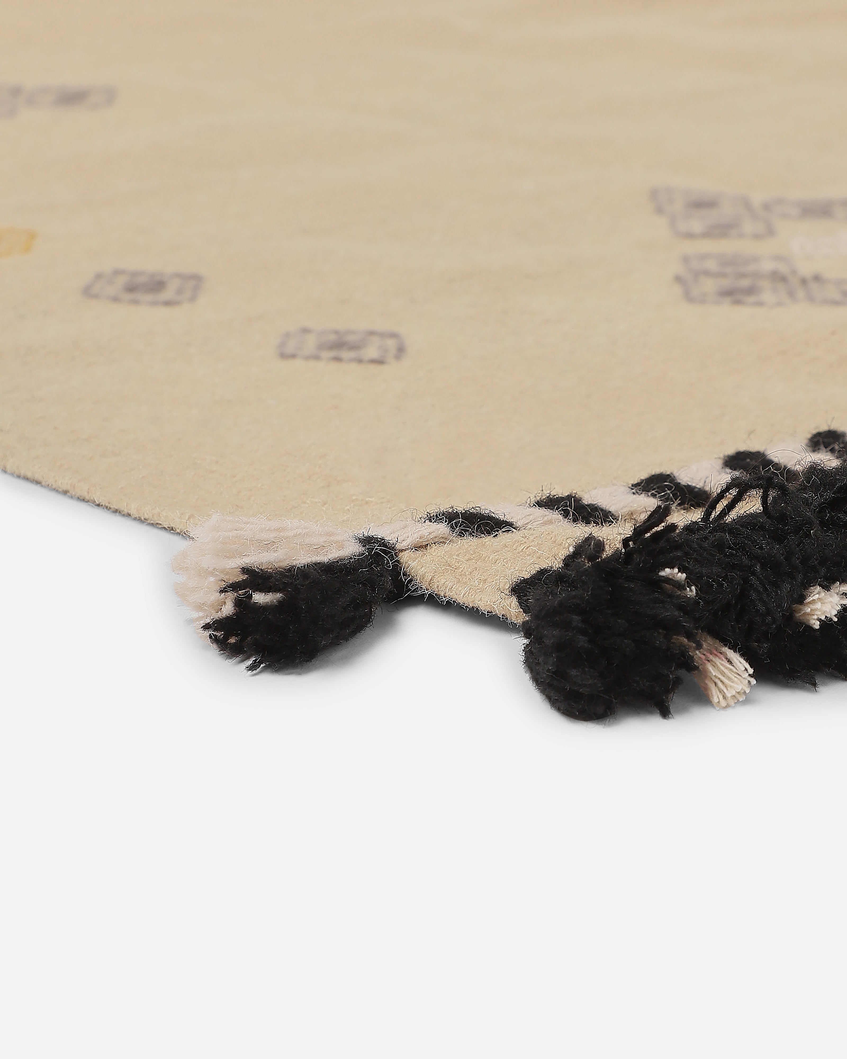 Amein Bhujodi Extra Weft Cotton Wool Rug