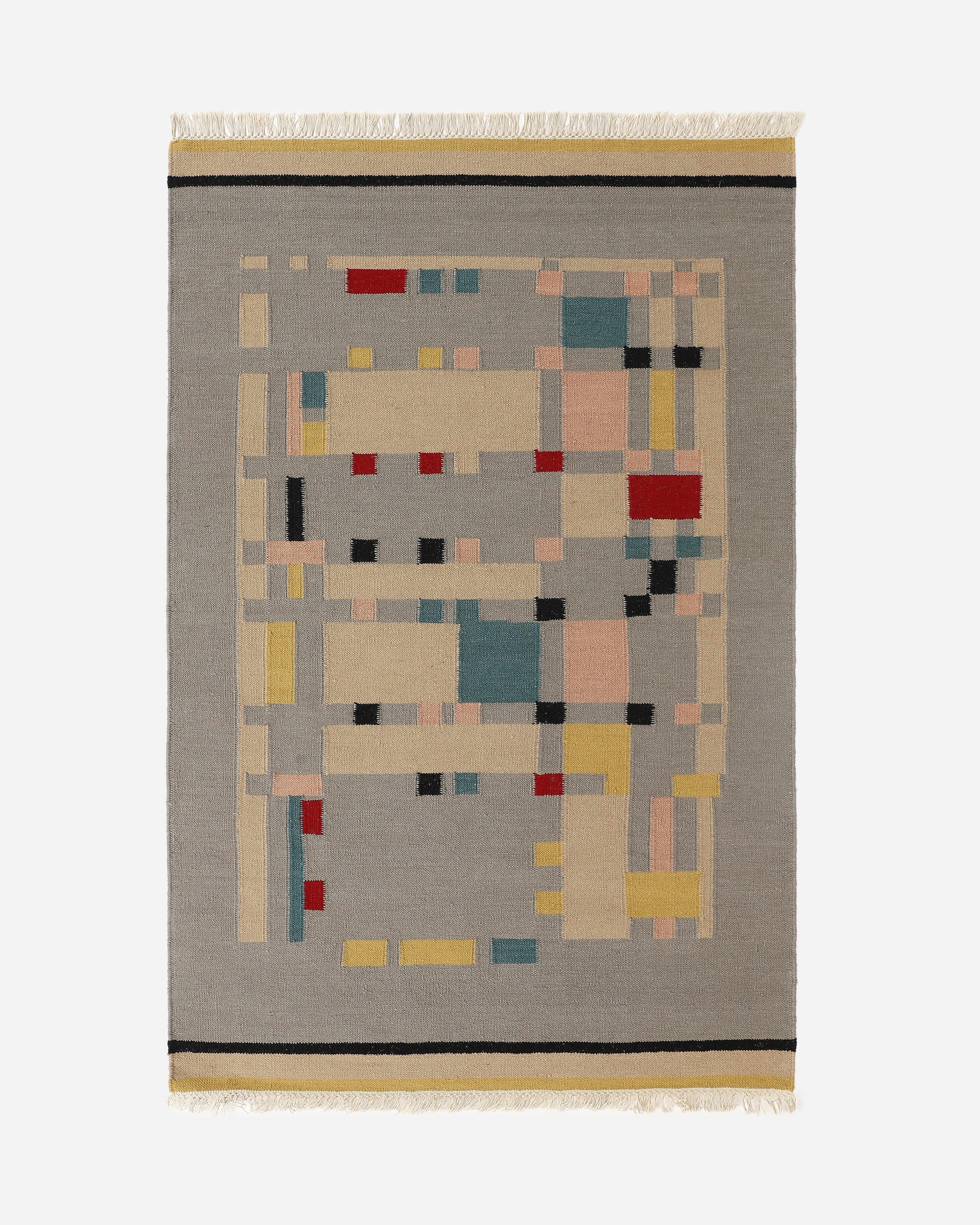 City Bhadohi Panja Cotton Wool Rug