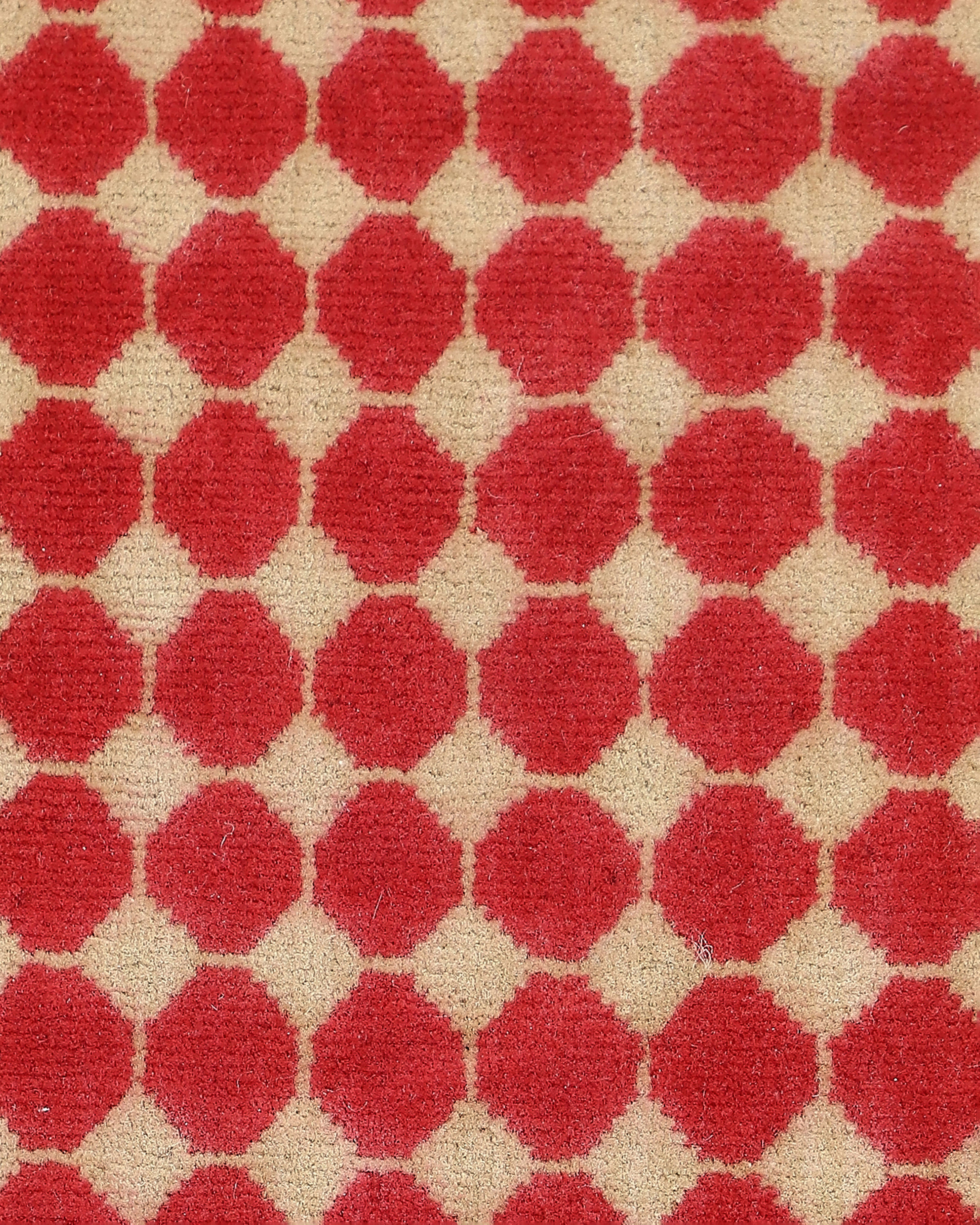 Posy Bhadohi Hand Knotted Cotton Wool Rug