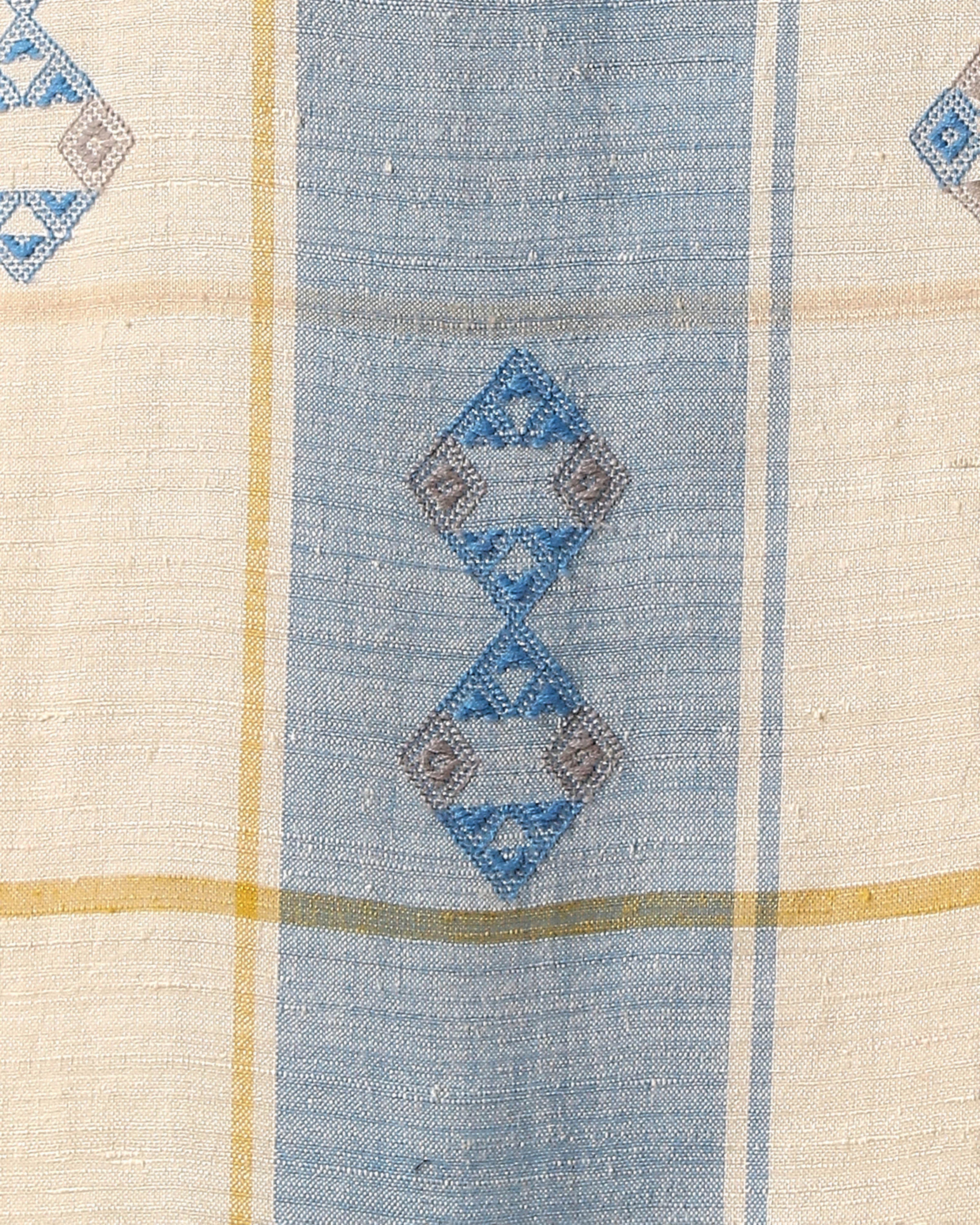 Roli Bhujodi Extra Weft Wool Silk Stole