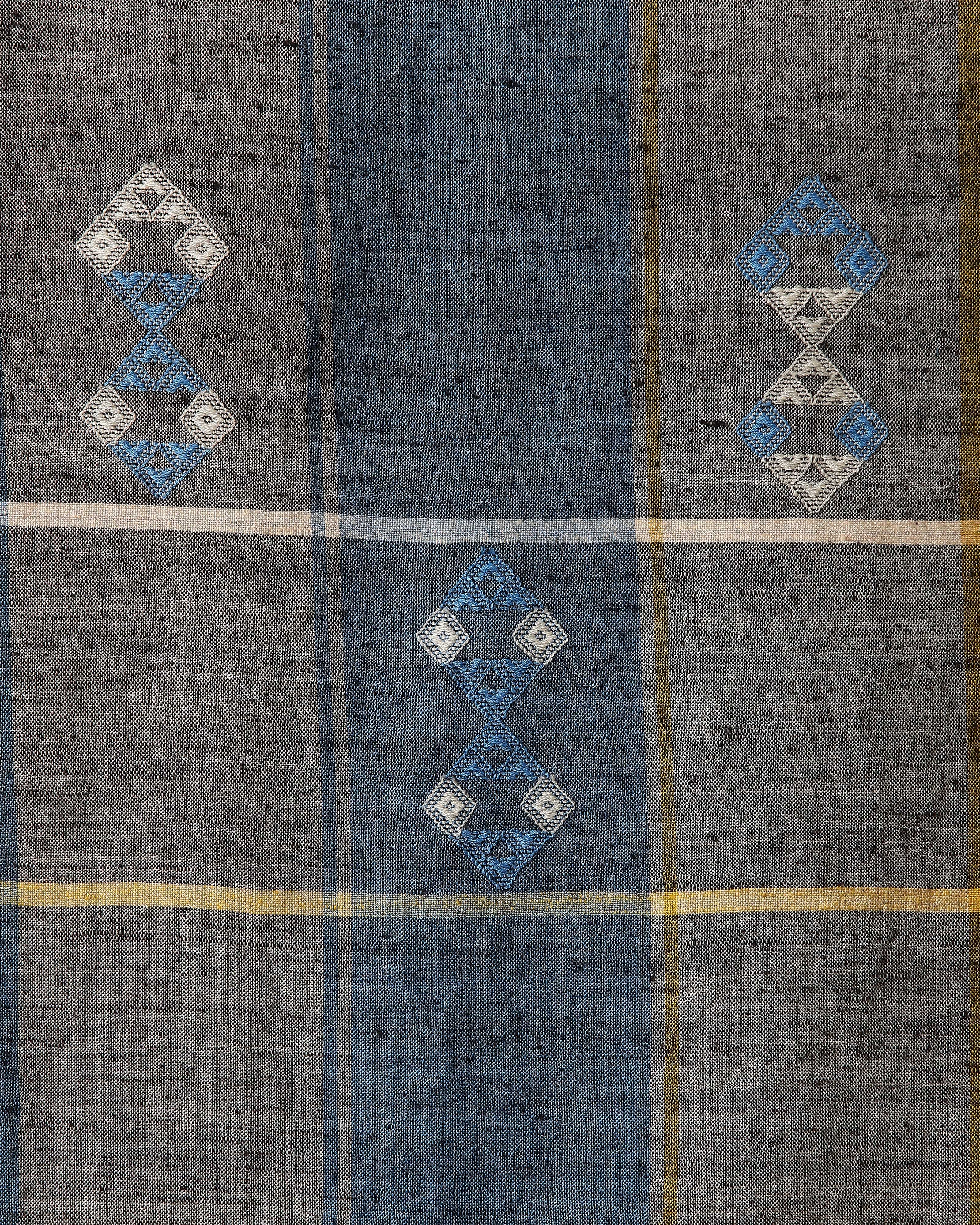 Roli Bhujodi Extra Weft Wool Silk Stole