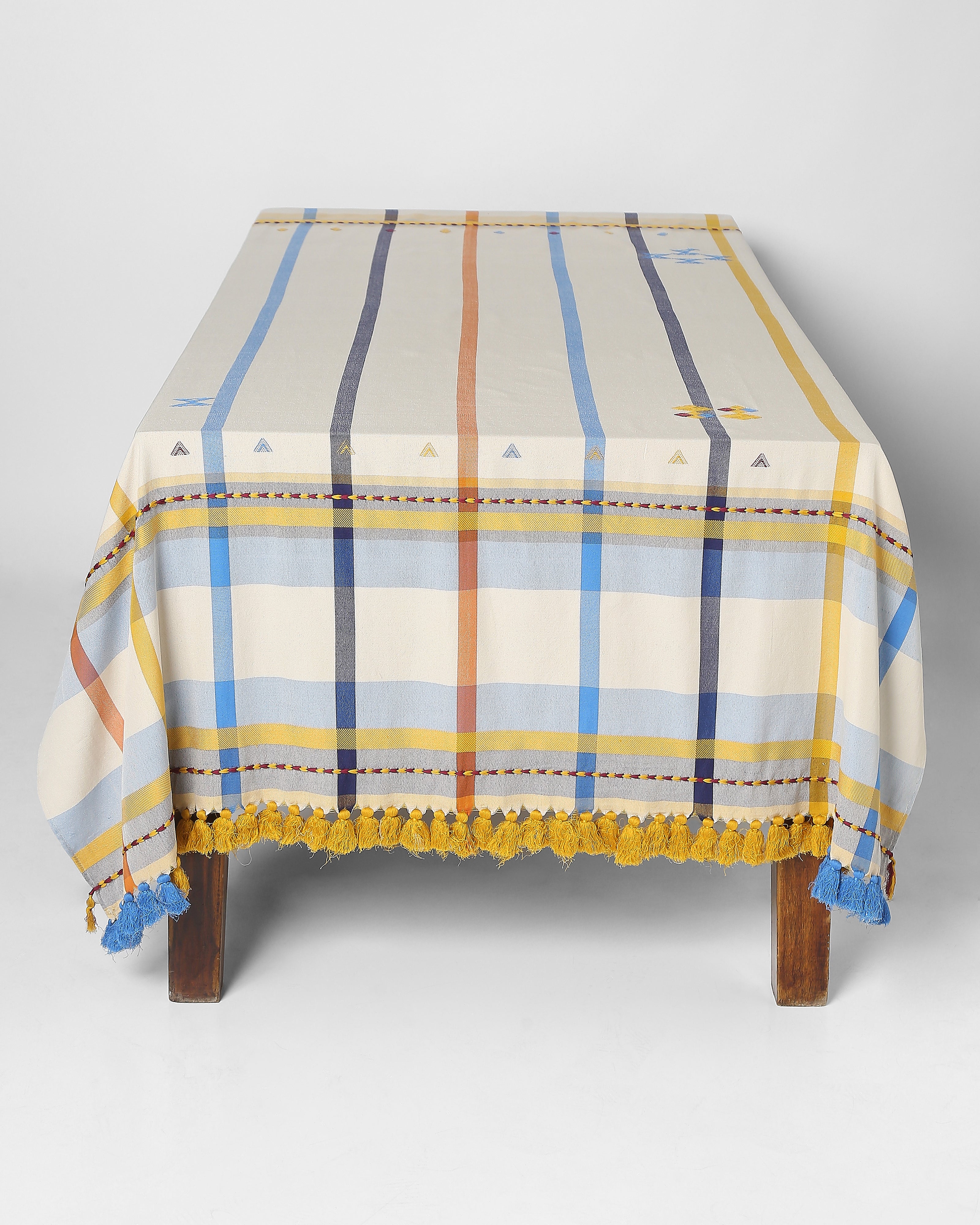 Bret Bhujodi Extra Weft Cotton Table Cover