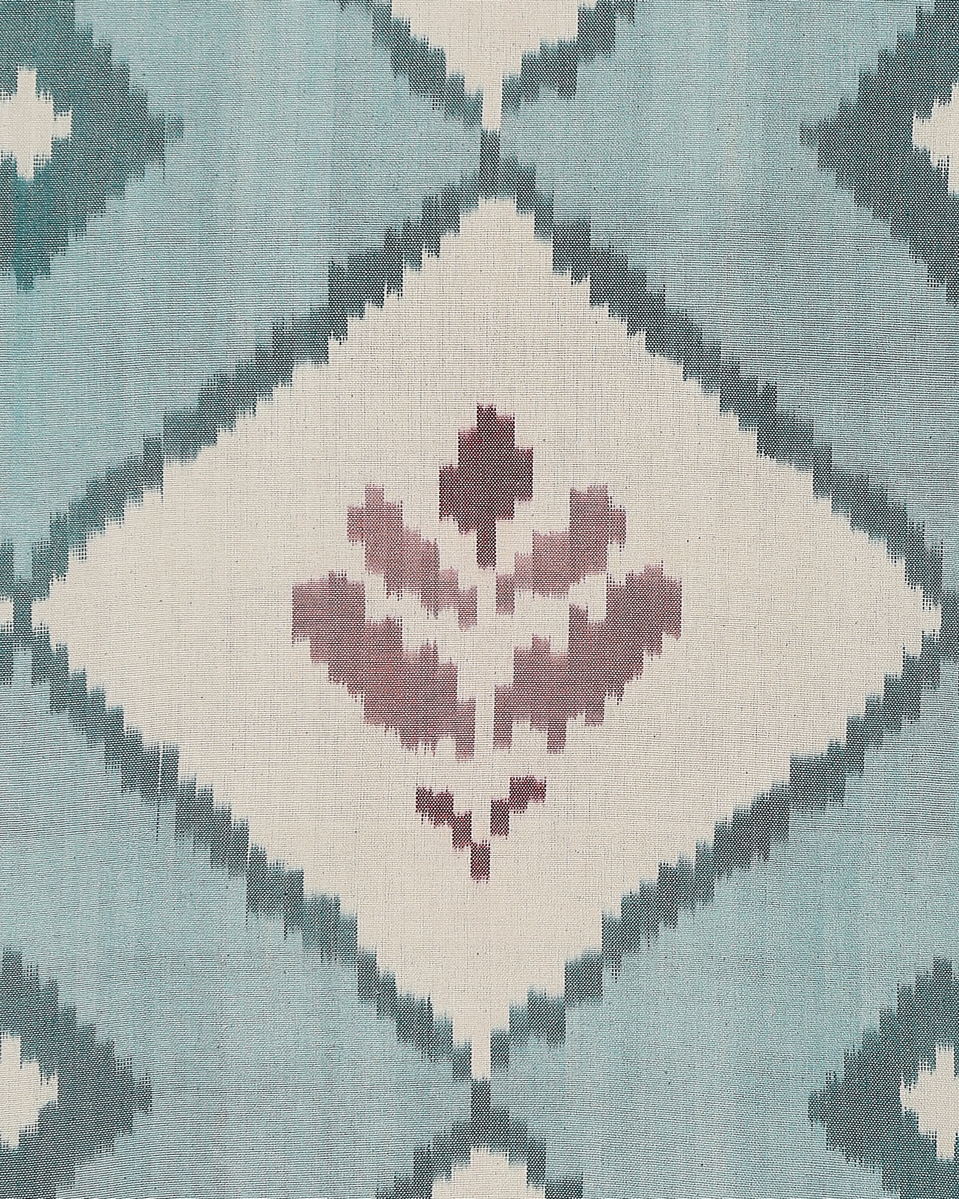 Hannah Pochampally Warp Ikat Cotton Table Cover