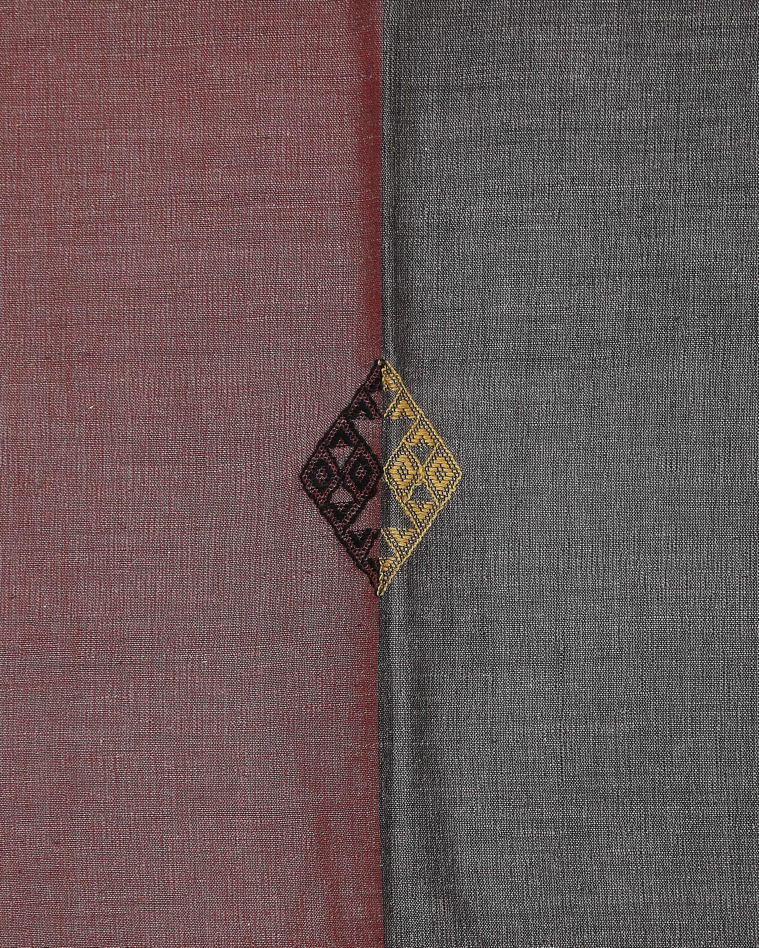 Sherein Bhujodi Extra Weft Woolen Throw