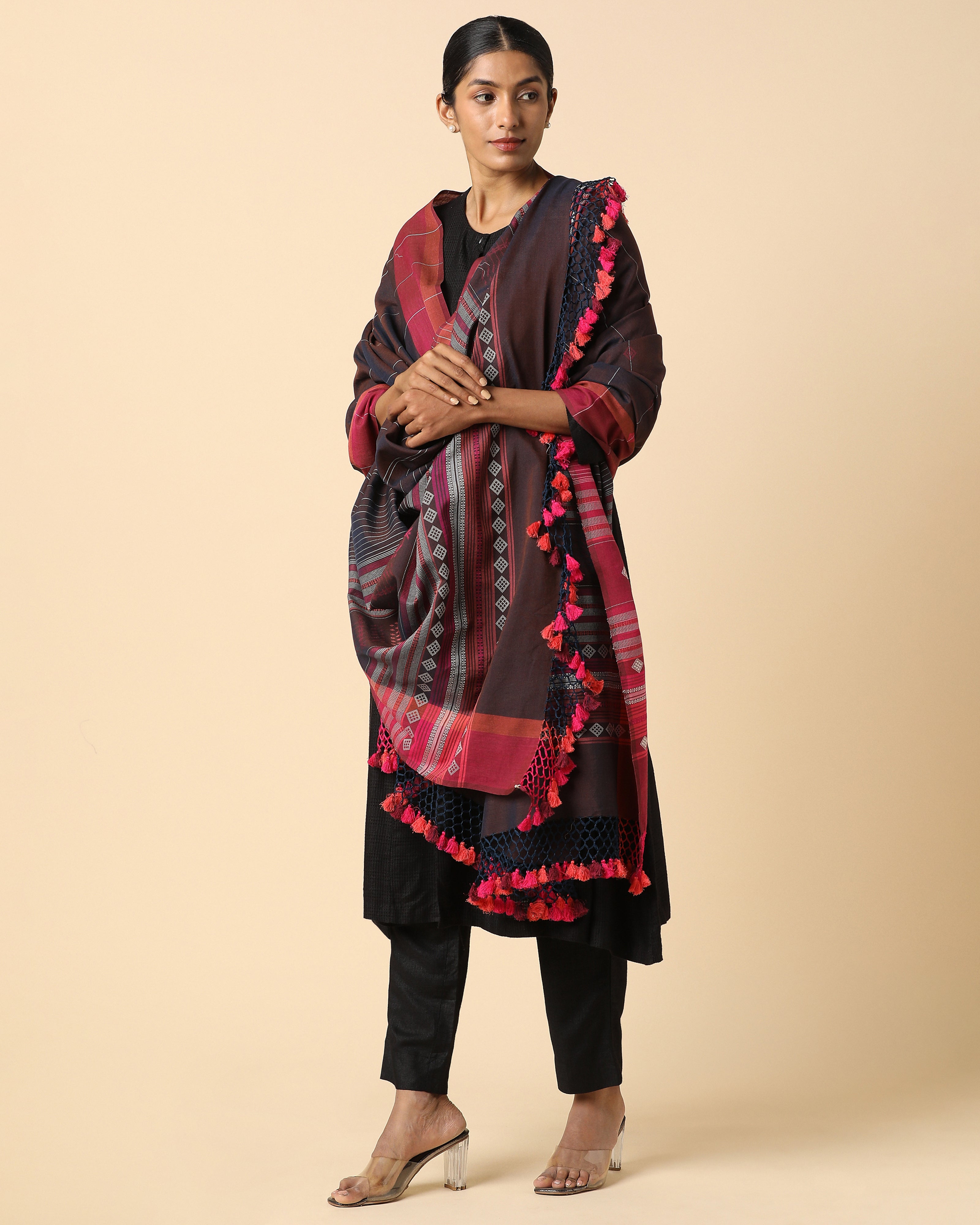 Kishkindha Bhujodi Extra Weft Cotton Dupatta