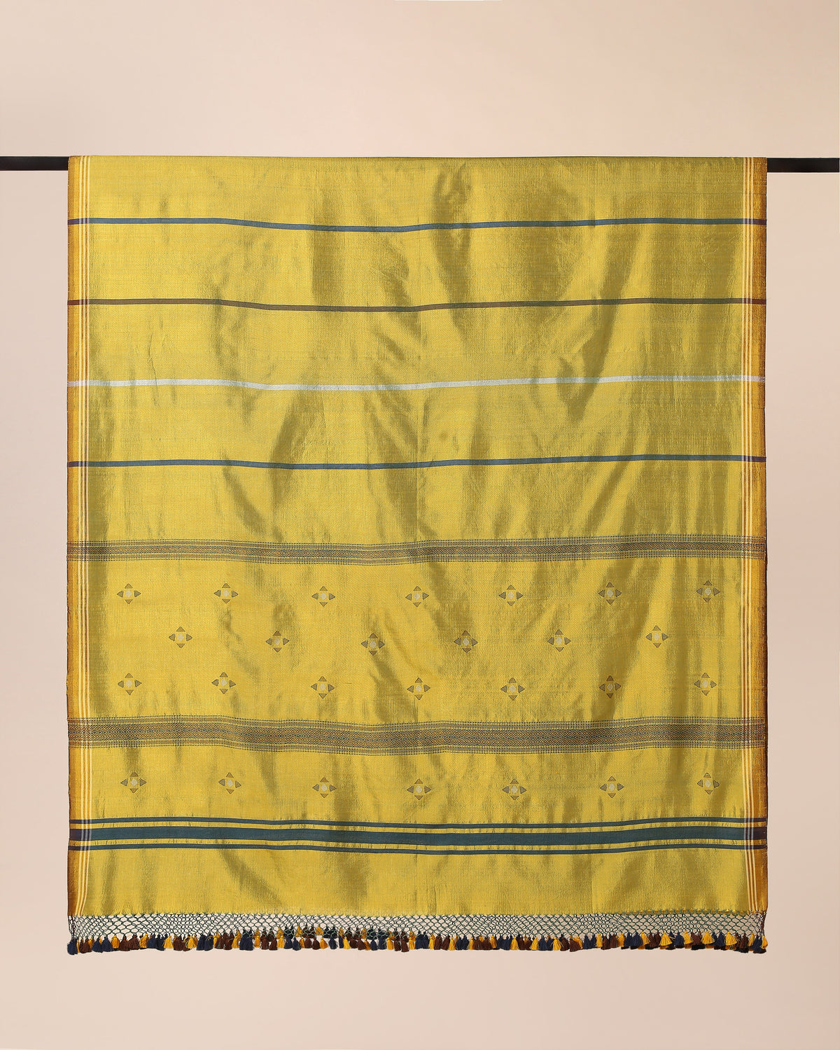 Osana Bhujodi Extra Weft Cotton Silk Dupatta