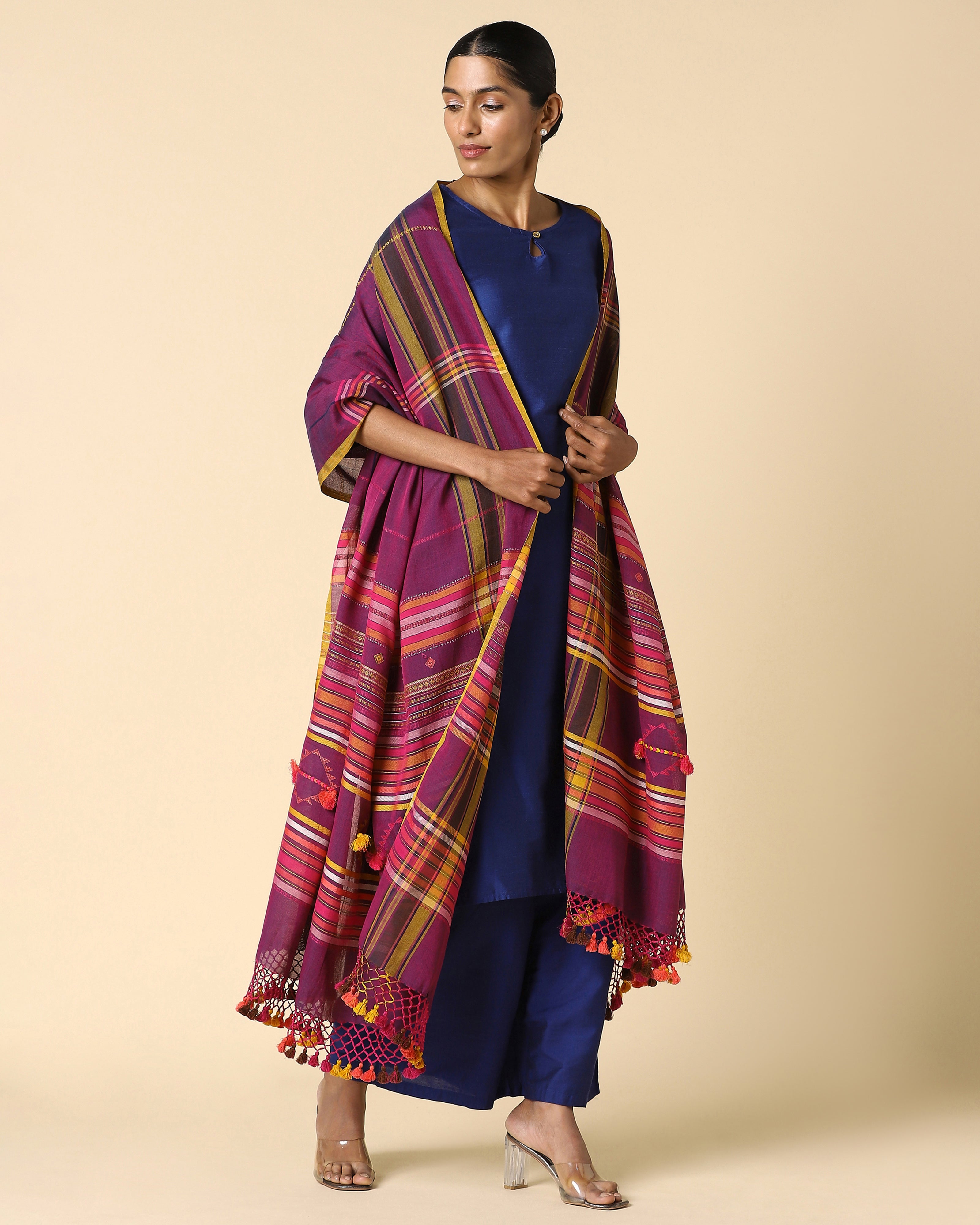 Spectra Bhujodi Extra Weft Cotton Dupatta