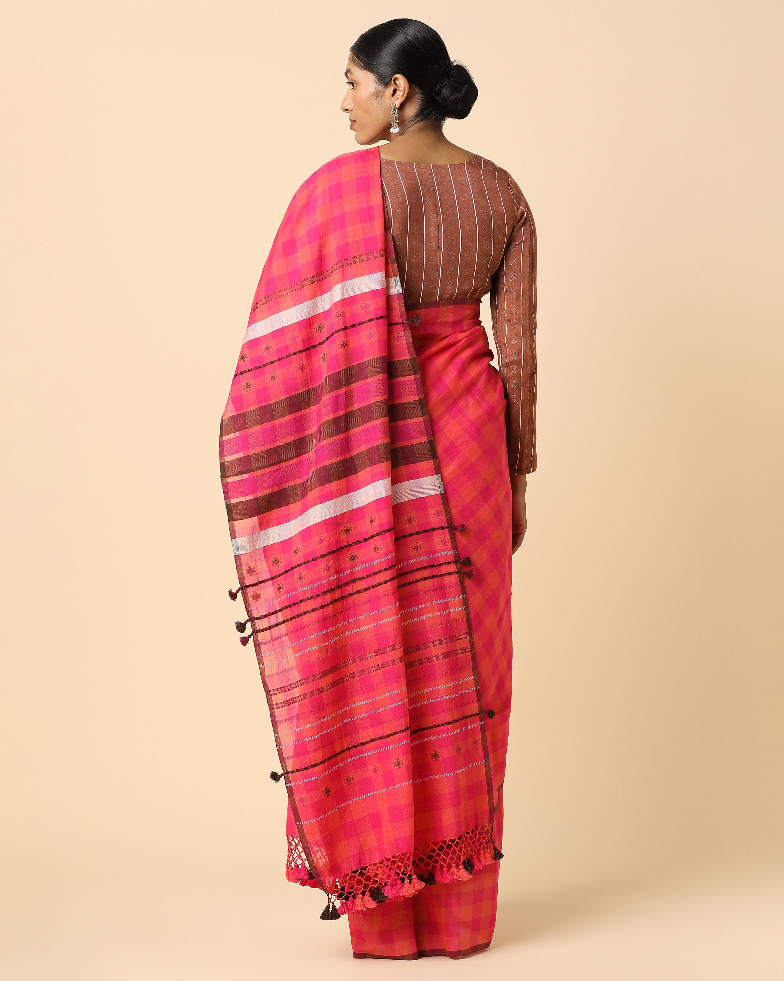 Rangoli Bhujodi Extra Weft Cotton Saree