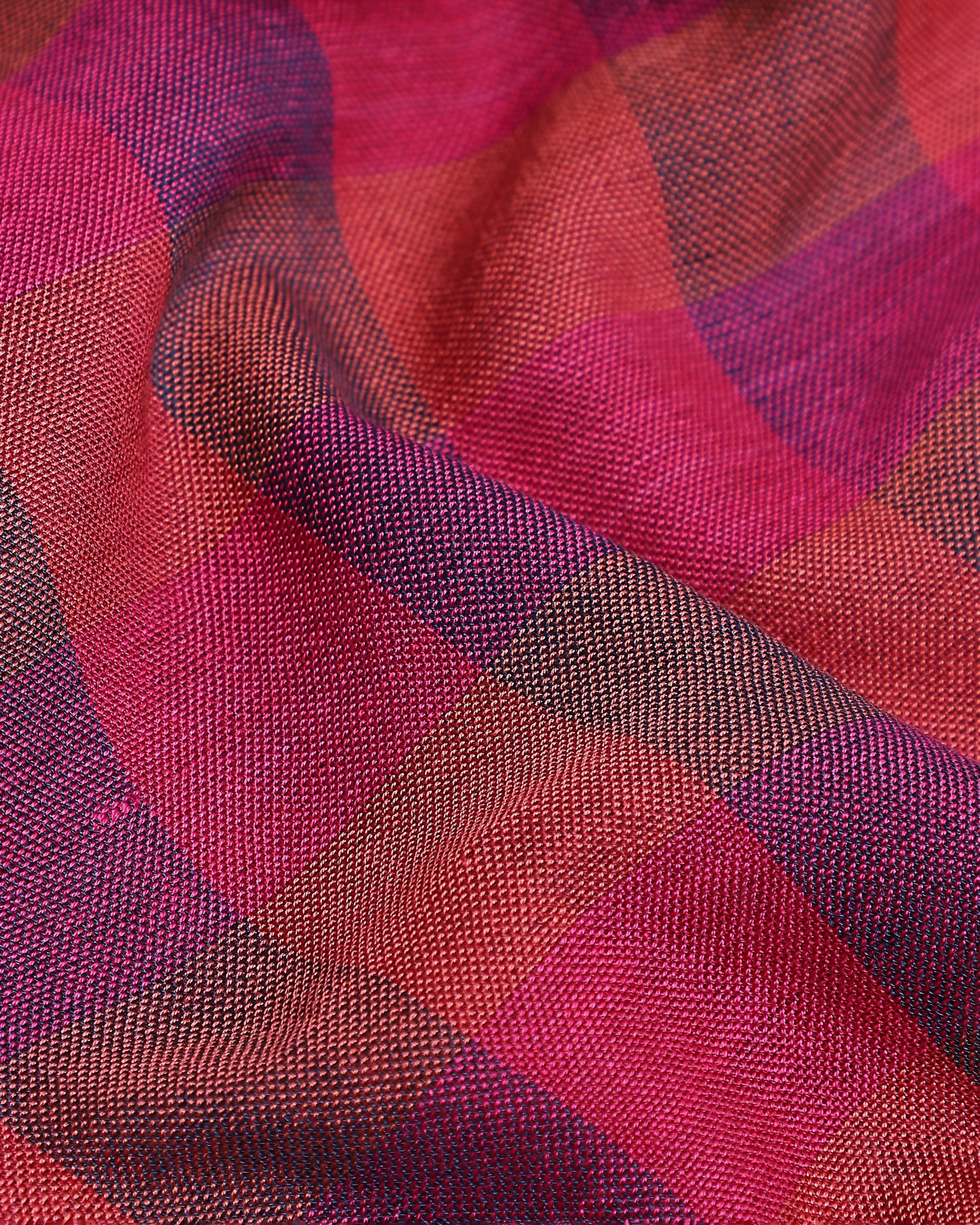 Rangoli Bhujodi Extra Weft Cotton Saree